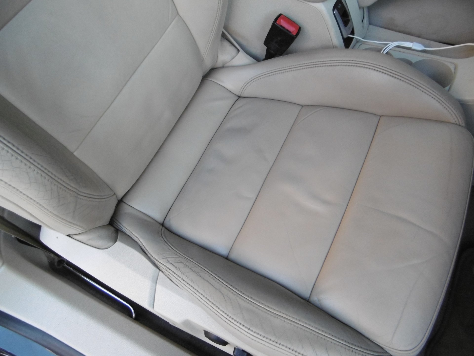 Leather car seat repairs, Andrew Jeff Upholstery