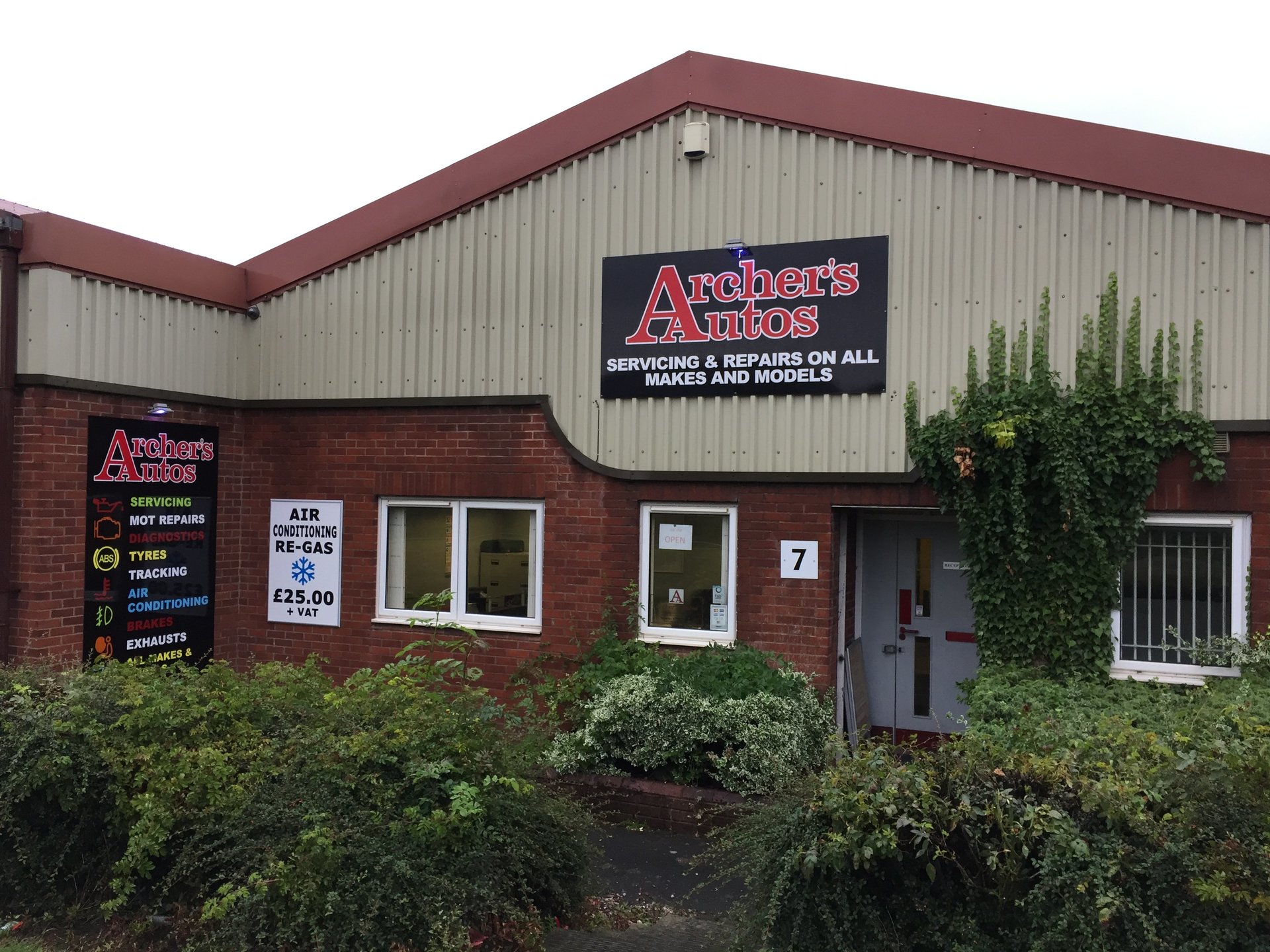 Car Garages in Telford Archer's Autos
