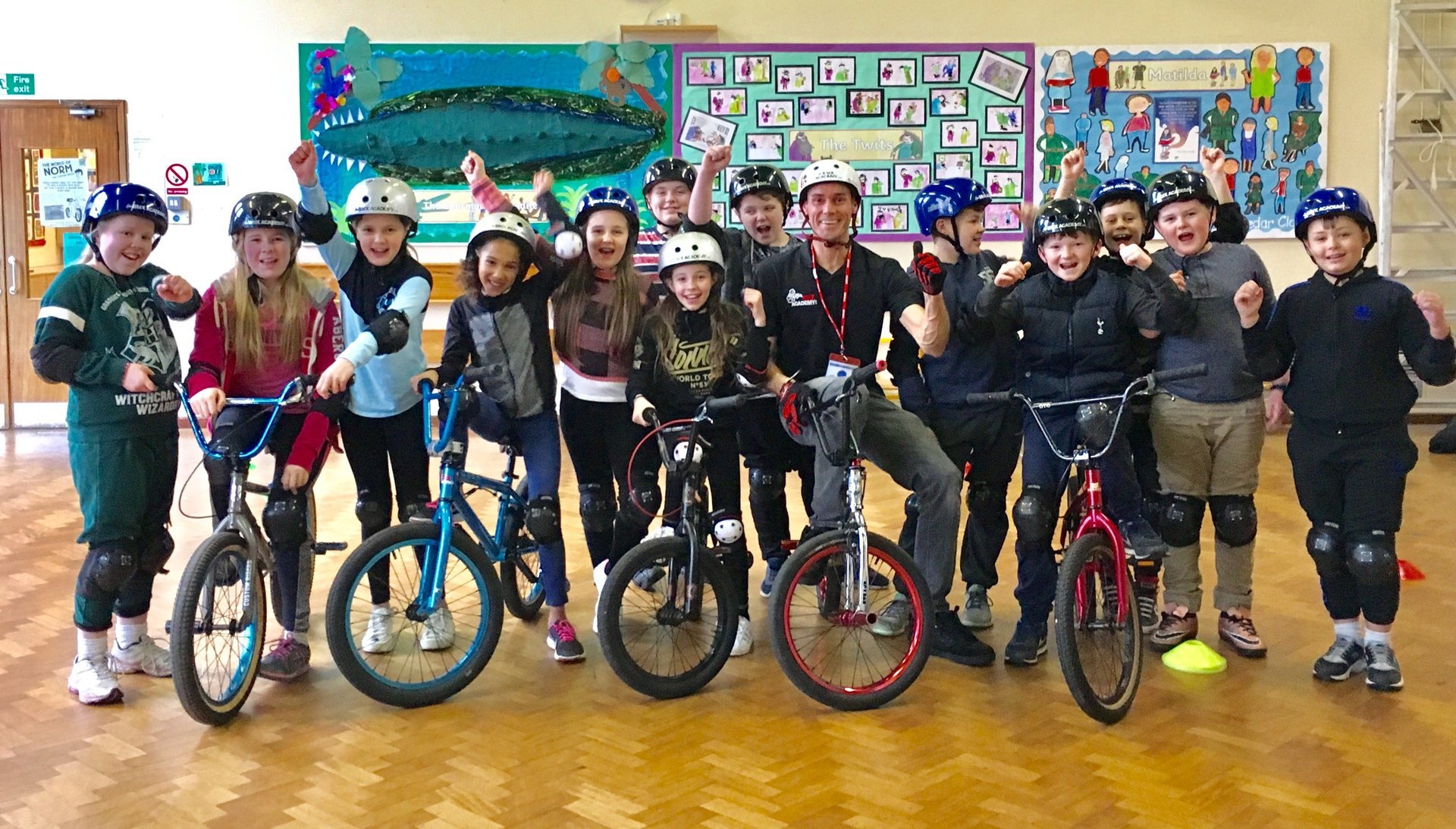Contact BMX Academy to book a Growth Mindset through BMX experience for