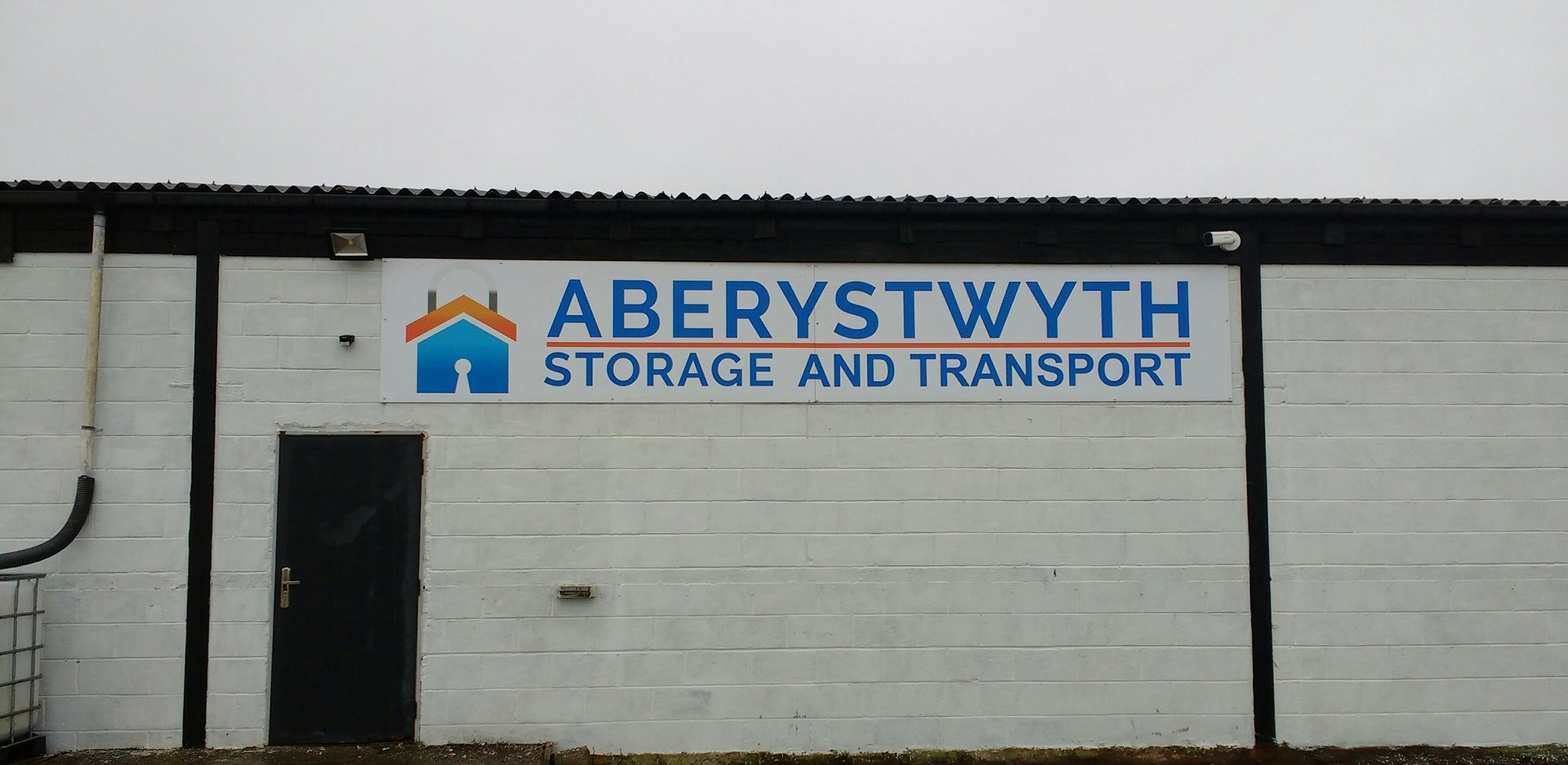 Secured storage units by Aberystwyth Storage and Transport