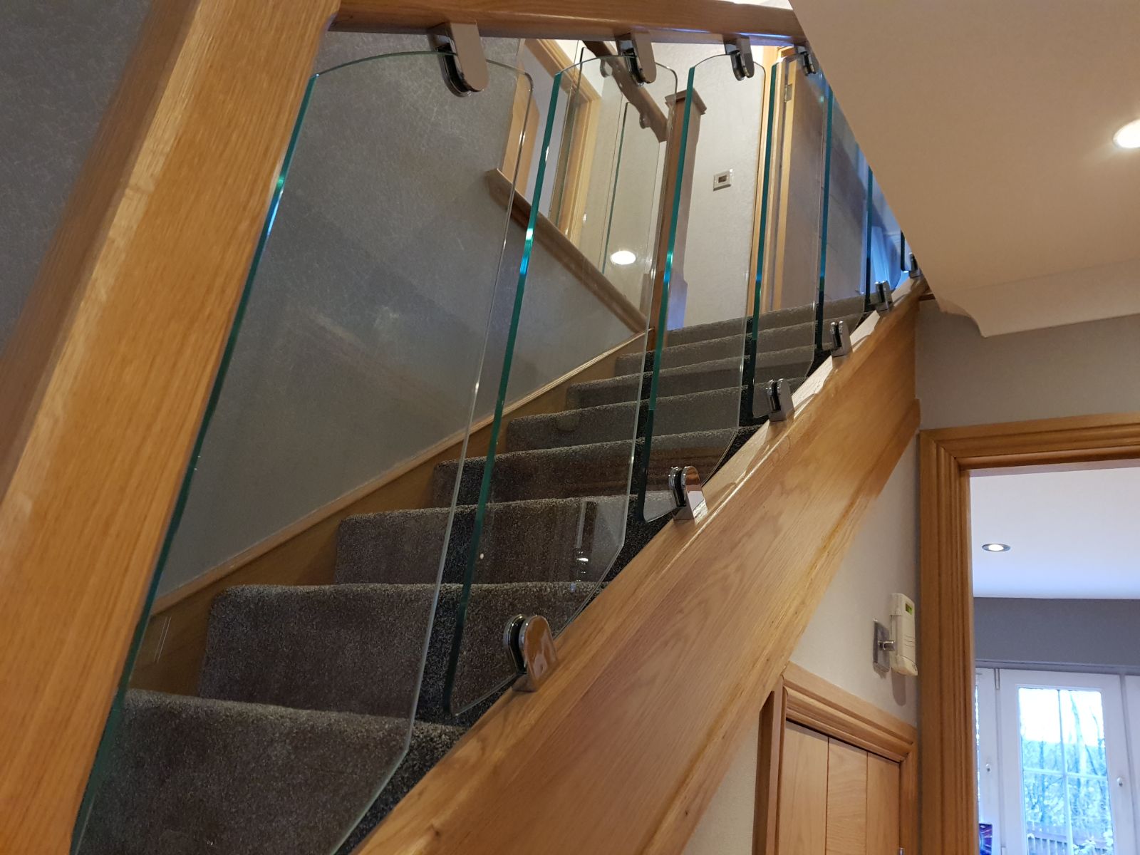 Glass splashbacks in Falkirk Grahamston Glazing