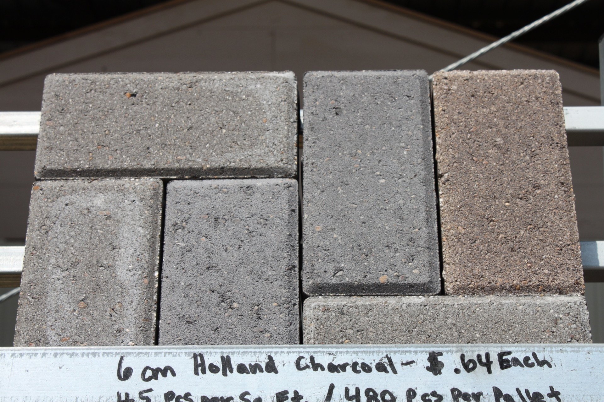 Pavestone Holland 6cm Charcoal Pavers
