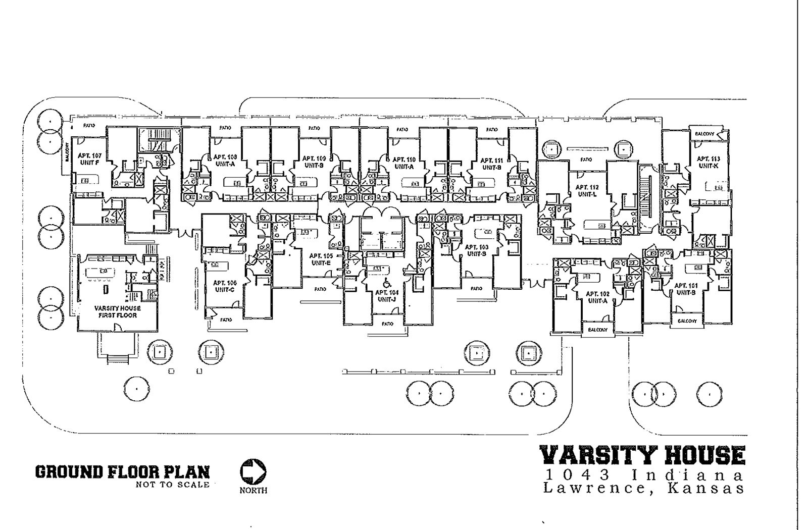 Floor Plans Varsity House