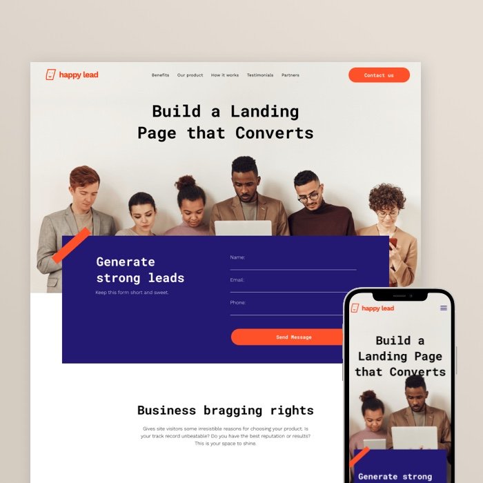 New Template Lead Generation
