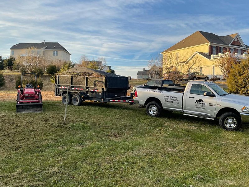 Bobcat And Excavator Services Winchester, VA Iron Bull Hauling