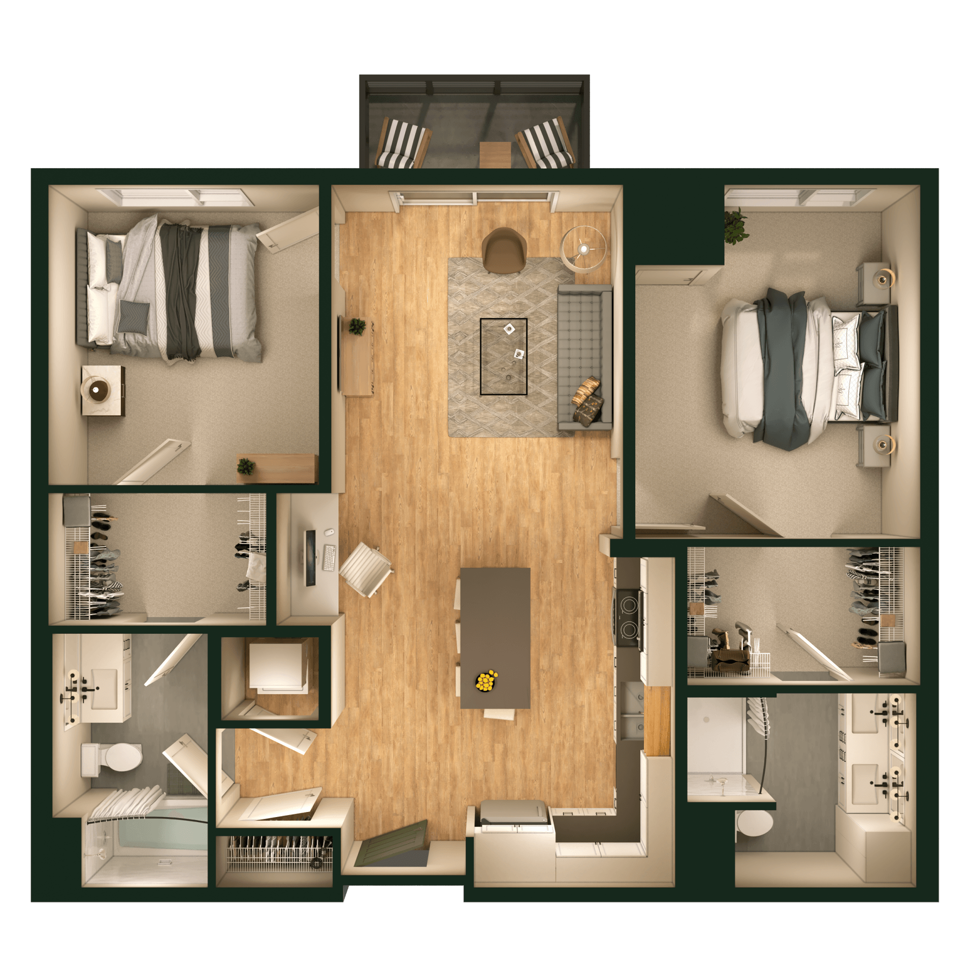Floor Plans Fredrik Apartments Rogers, MN