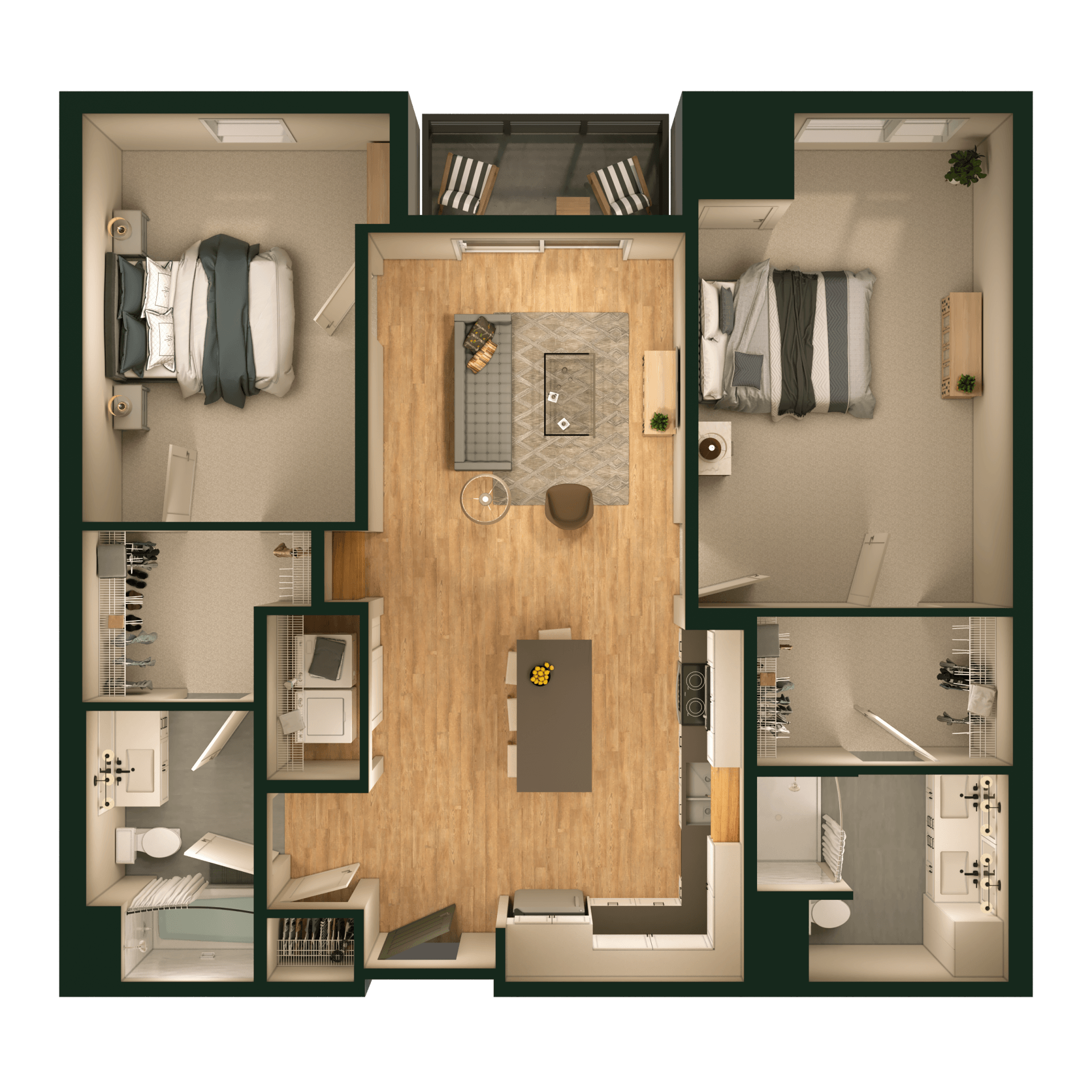 Floor Plans Fredrik Apartments Rogers, MN