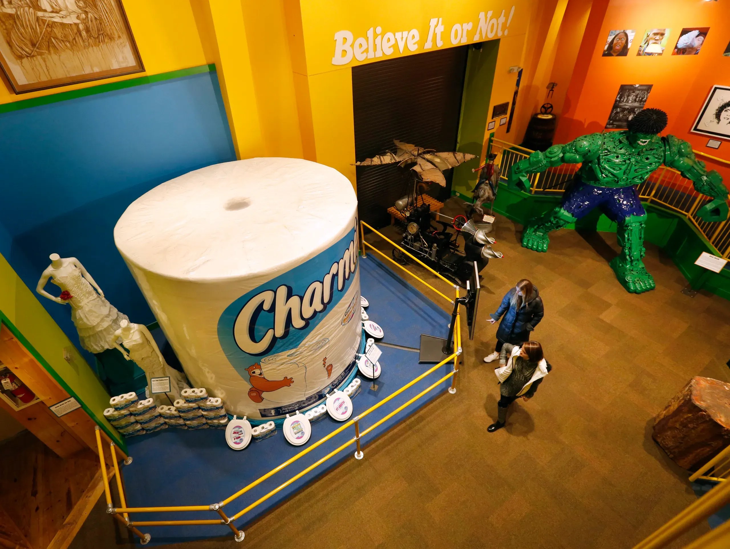 World’s Largest Roll Of Toilet Paper world record in Branson, Missouri
