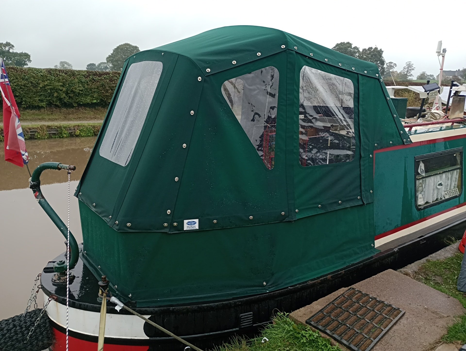 Bespoke boat cover Covert Boat Covers