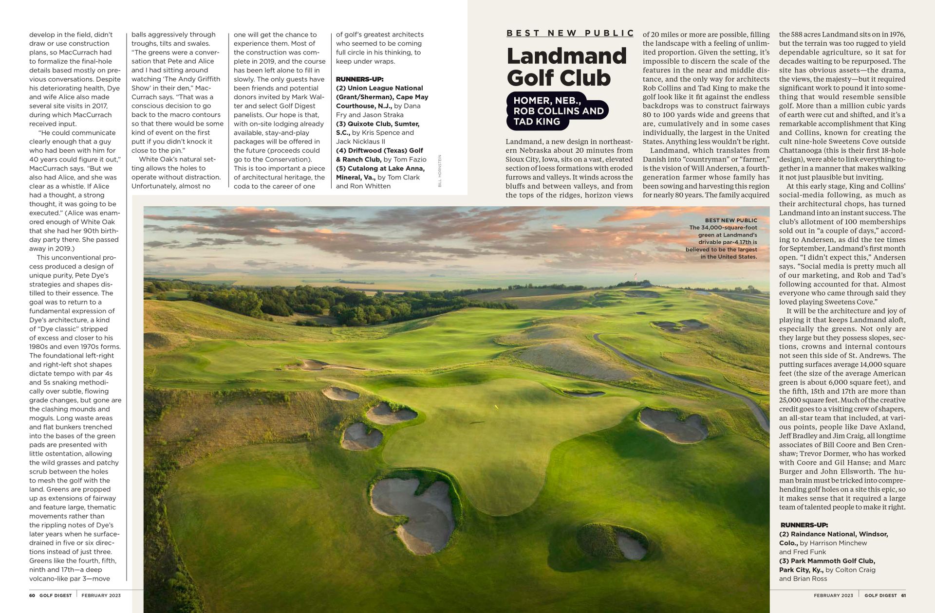 America's Best New Courses by Golf Digest
