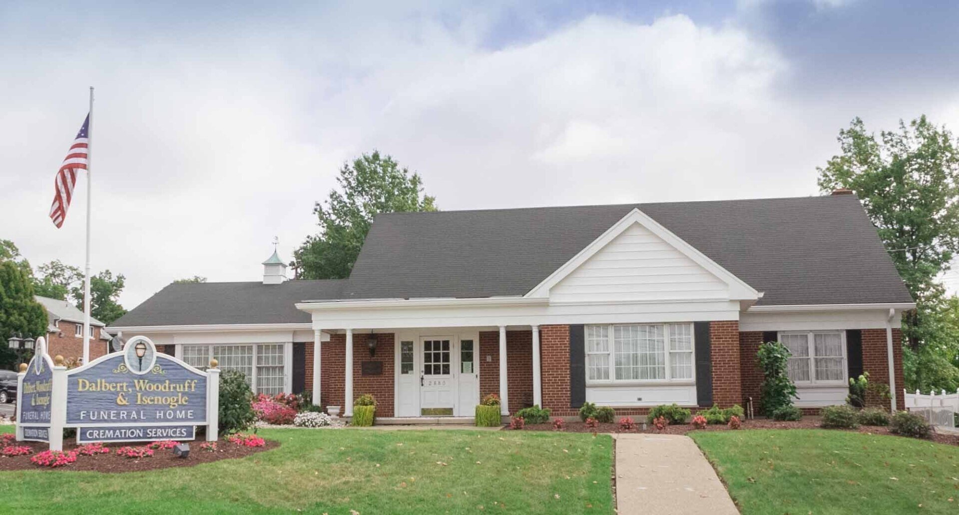 Our Location Dalbert, Woodruff & Isenogle Funeral Home