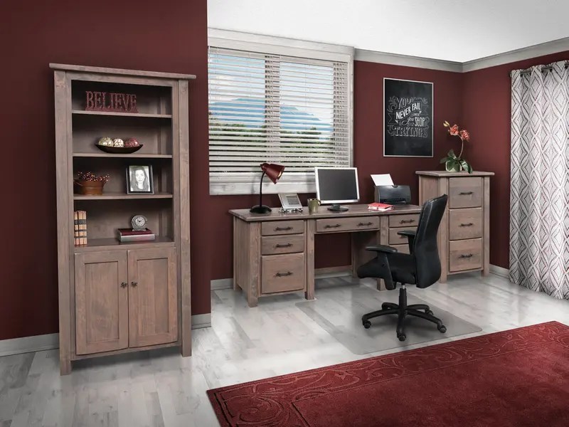 The Wood Carte Real Wood Home Office Furniture Made in America
