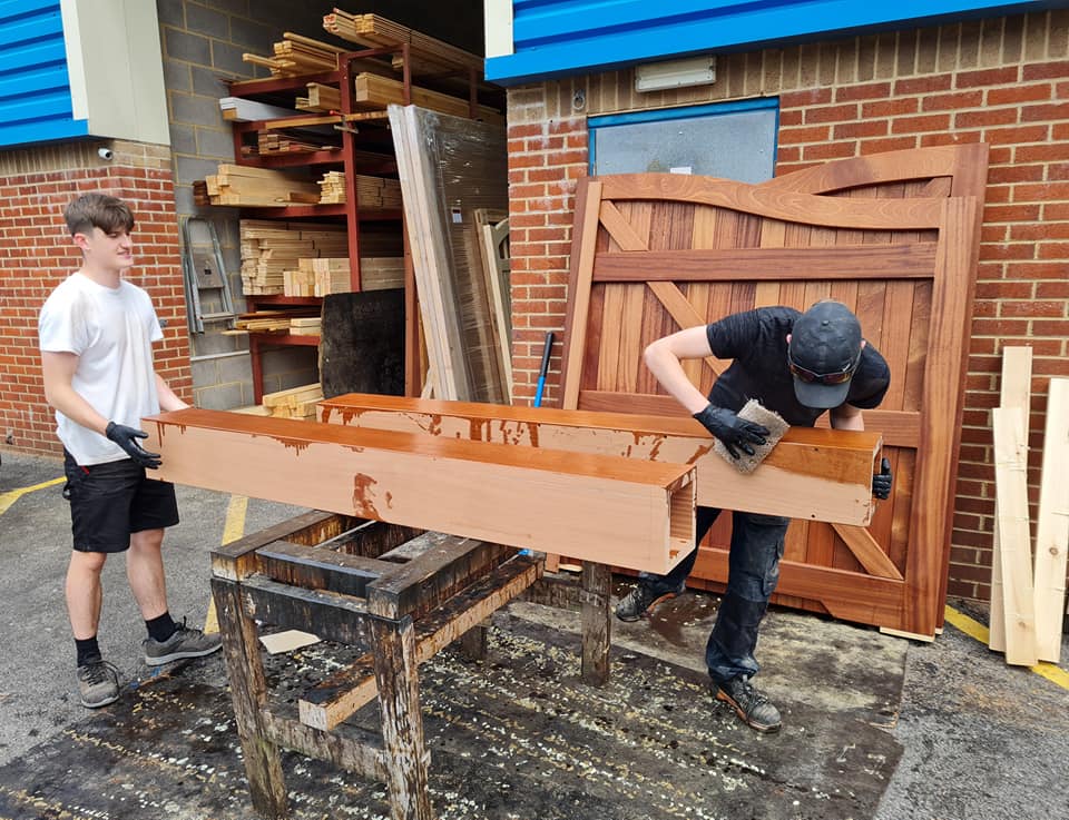 Our Process Handmade Wooden Gates Wooden Gate Makers