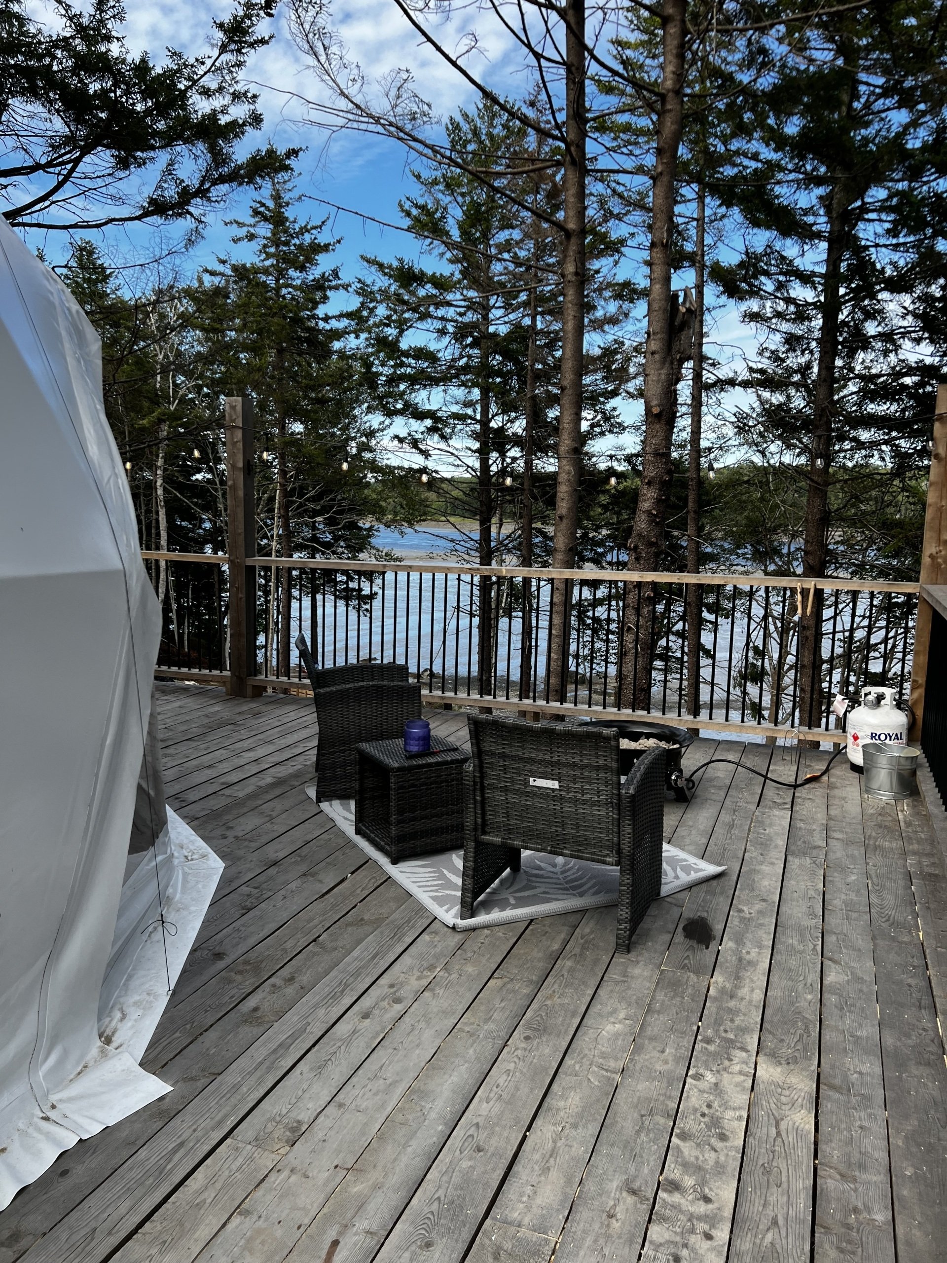 Sissiboo River Retreat Glamping Dome Clare Nova Scotia, Canada