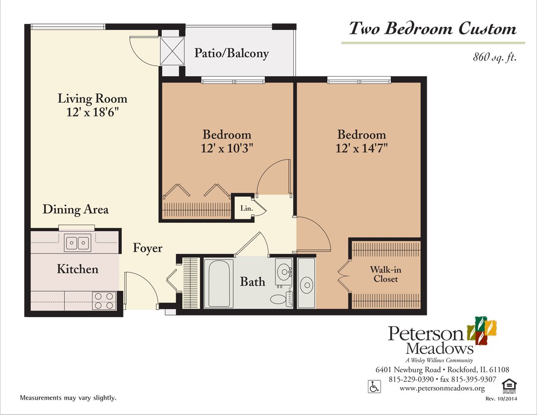 Apartments Wesley Willows & Peterson Meadows Rockford, IL