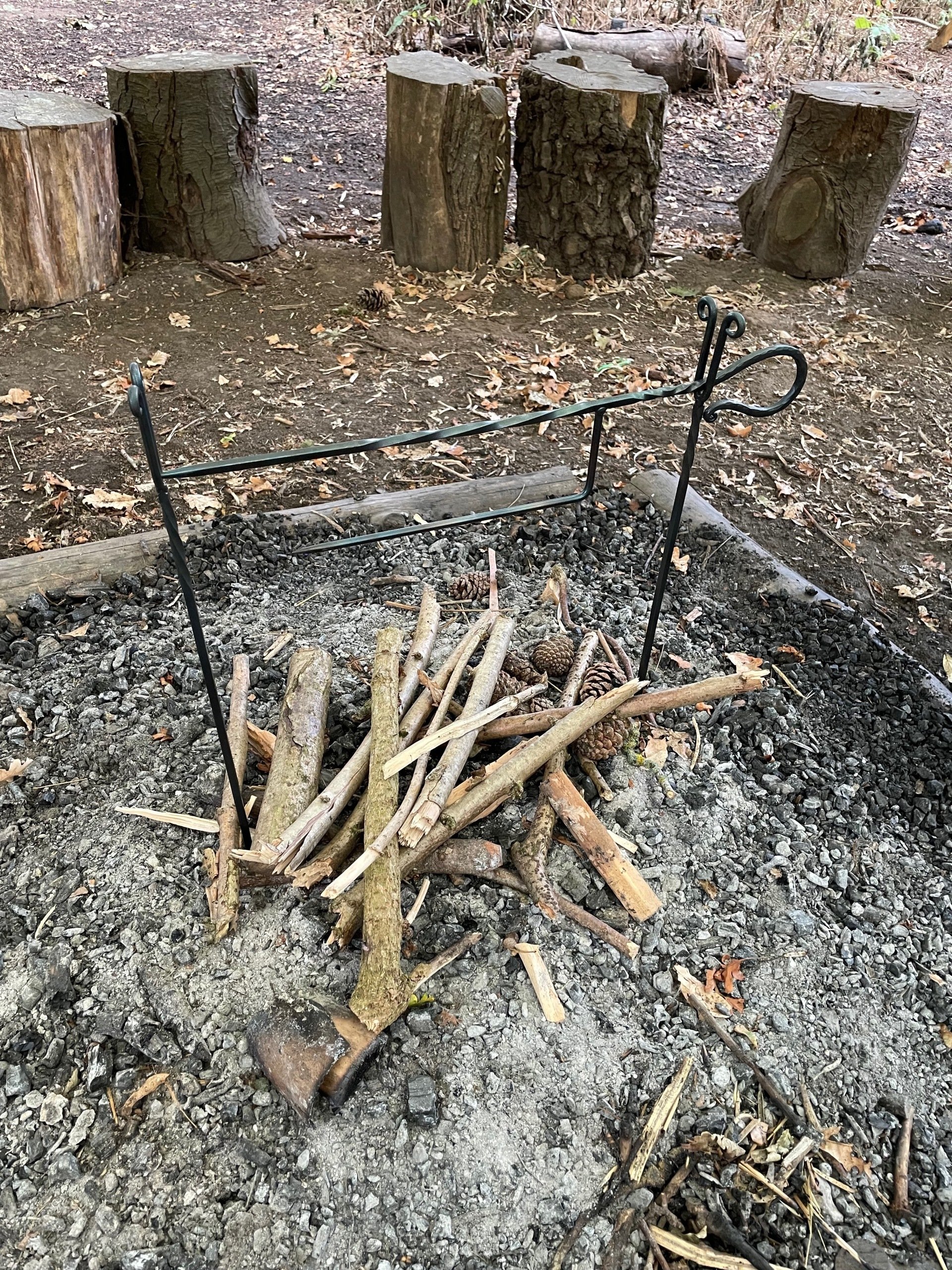 Open fire cooking equipment by TJM Metalworks Worldwide Shipping