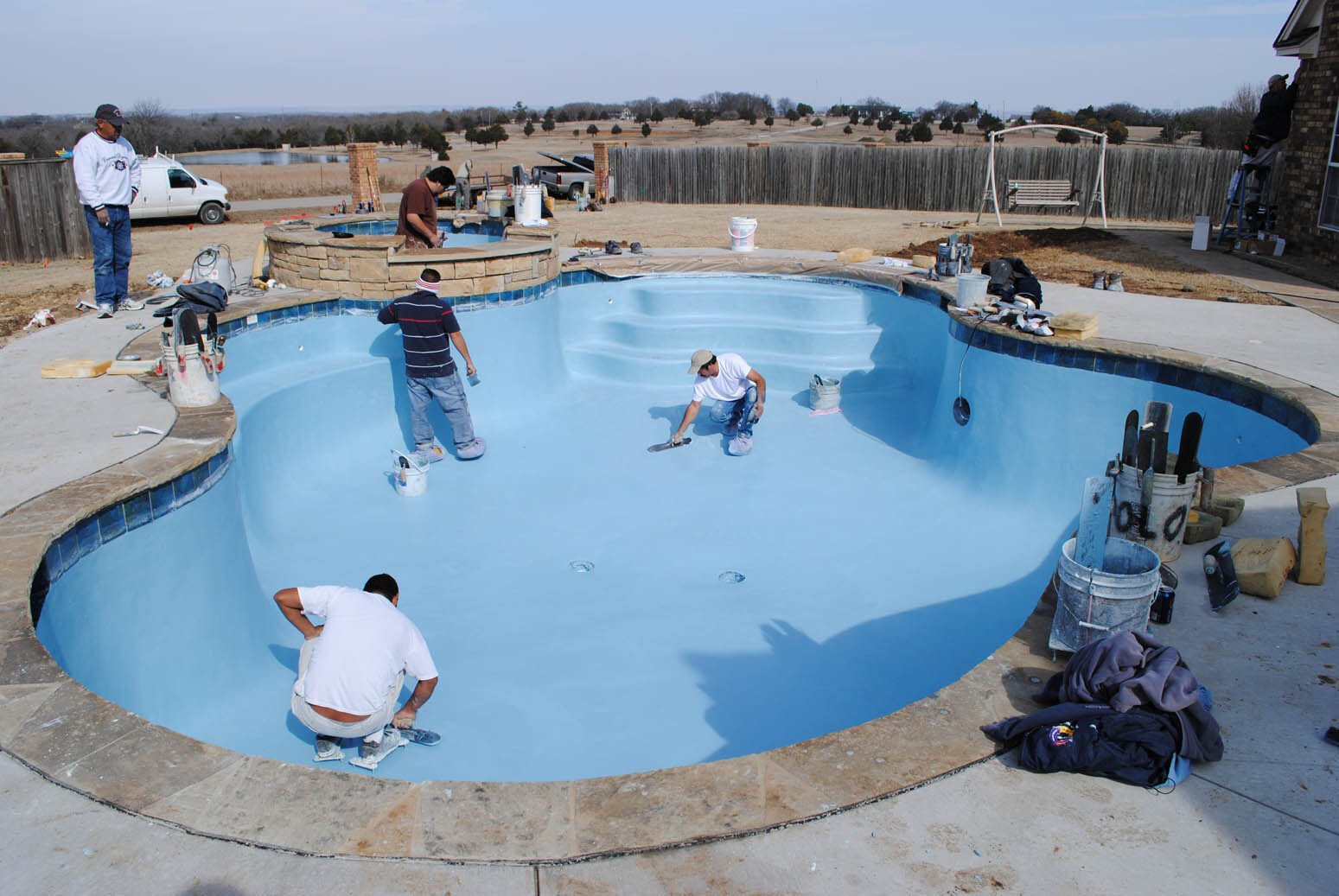 Building New Pool Denton Pools