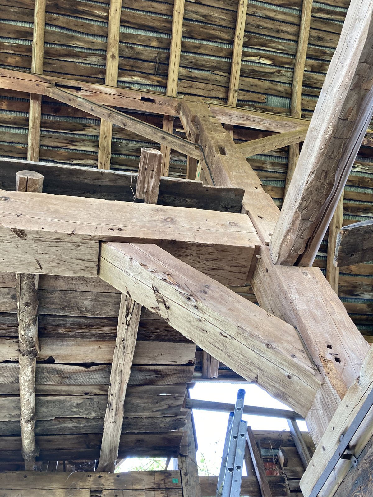 Timber Frames For Sale 1442 Gunnerson Dutch Hybrid