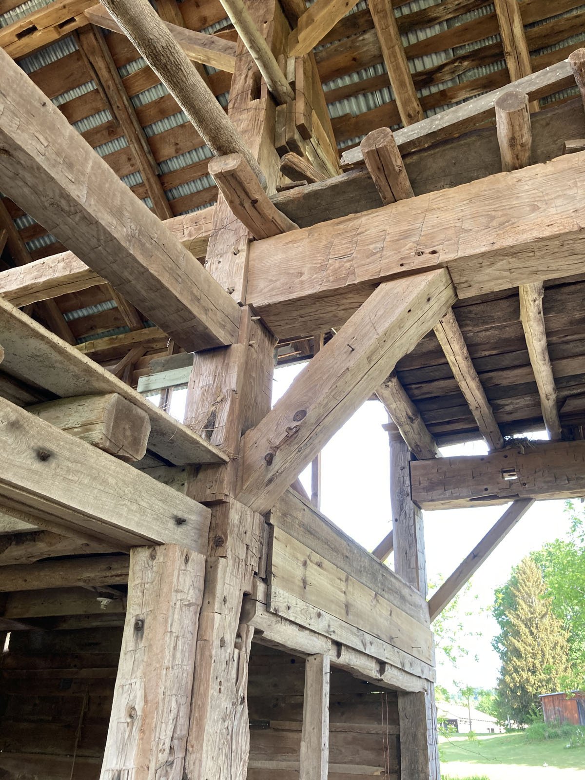 Timber Frames For Sale 1442 Gunnerson Dutch Hybrid