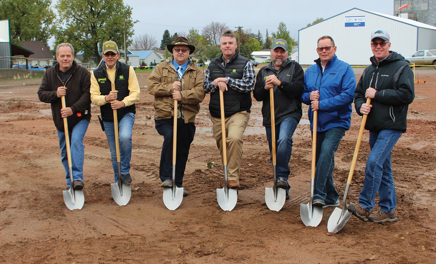 Groundbreaking Ceremony for Gooseneck Implement held in Elgin