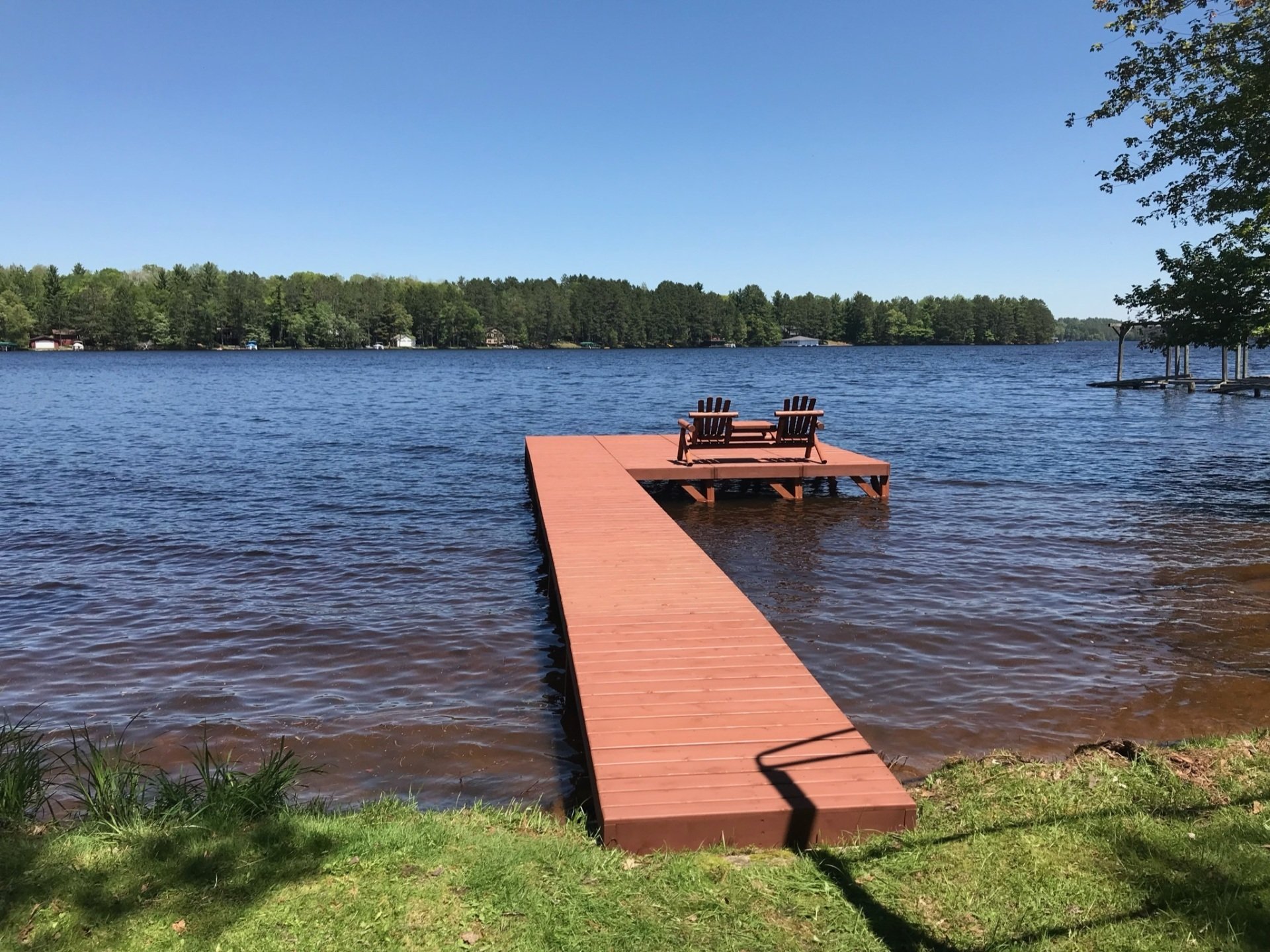 New Piers and Docks Three Lakes, WI Randy's Cedar Piers, LLC