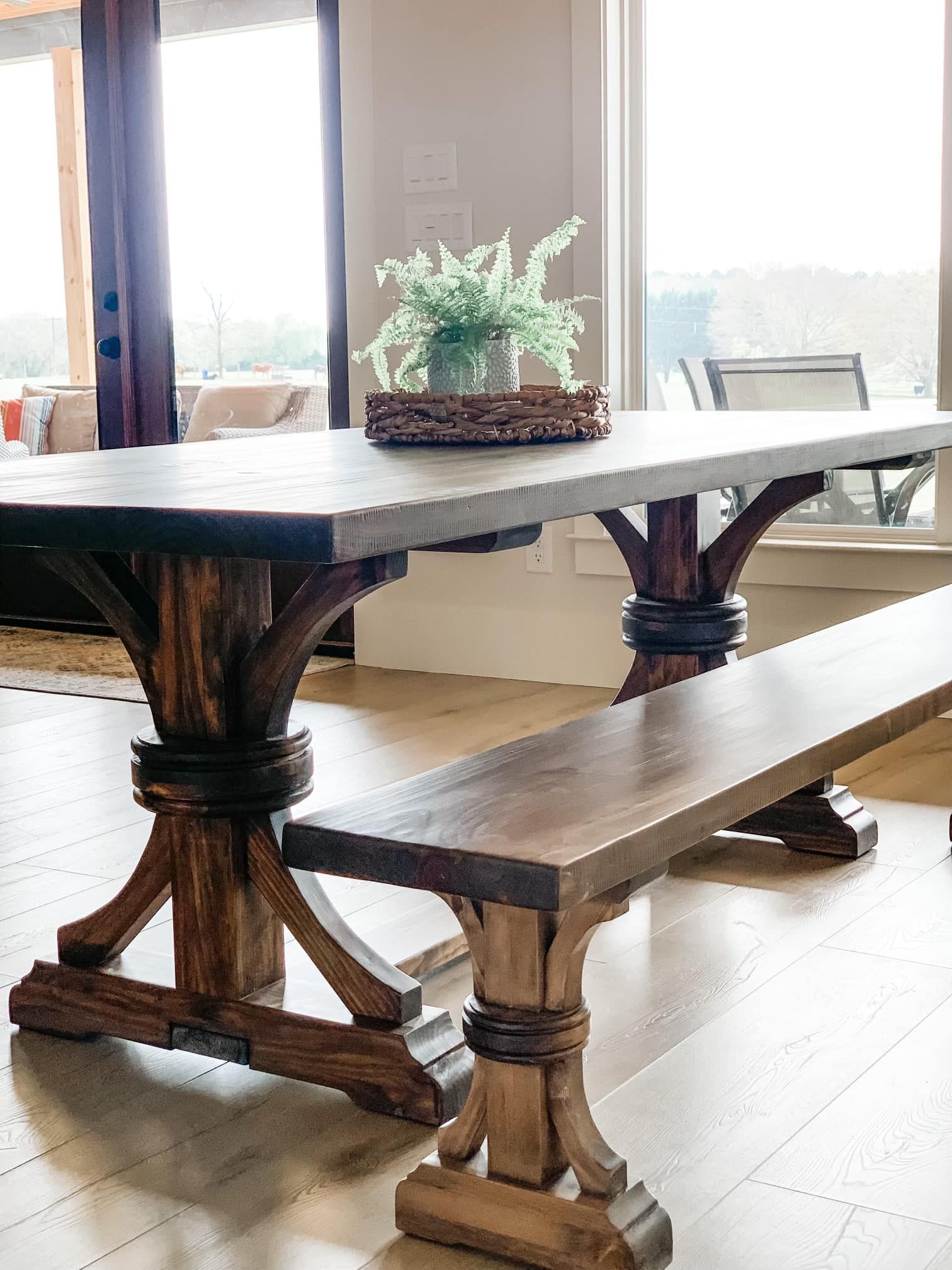 Table Top Dan Custom Farmhouse Tables in Cumming and Woodstock GA