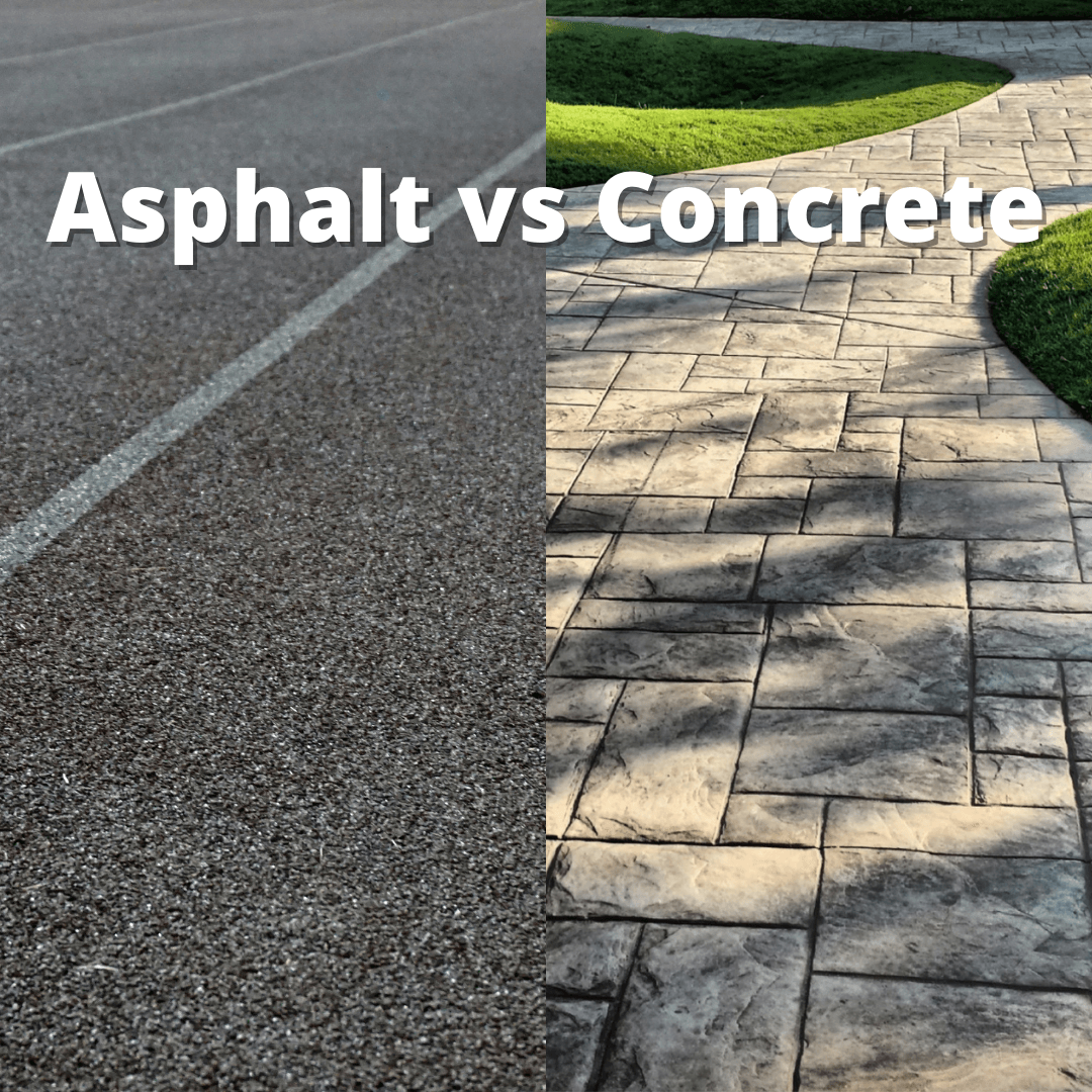 Asphalt vs Concrete with Pros & Cons Pro Concrete Harrisonburg