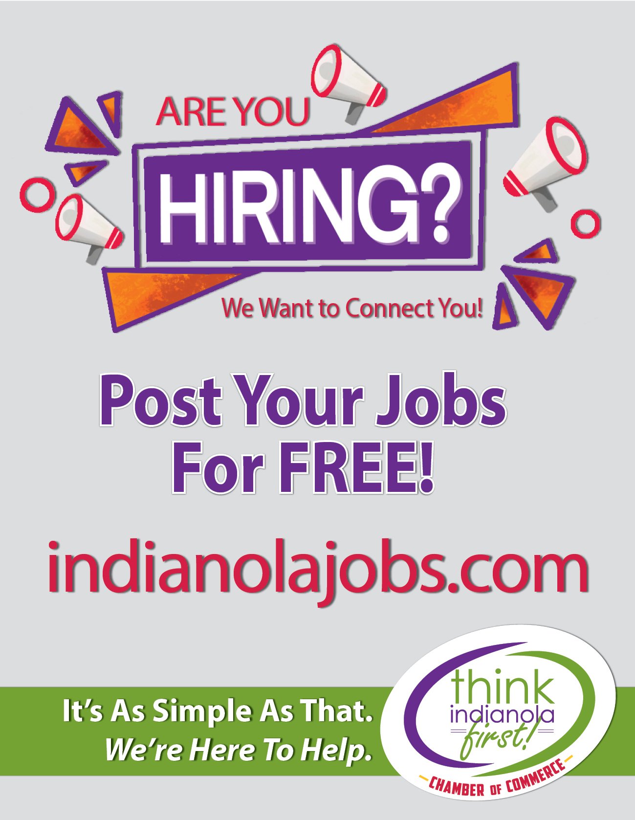 Open for Business and Hiring