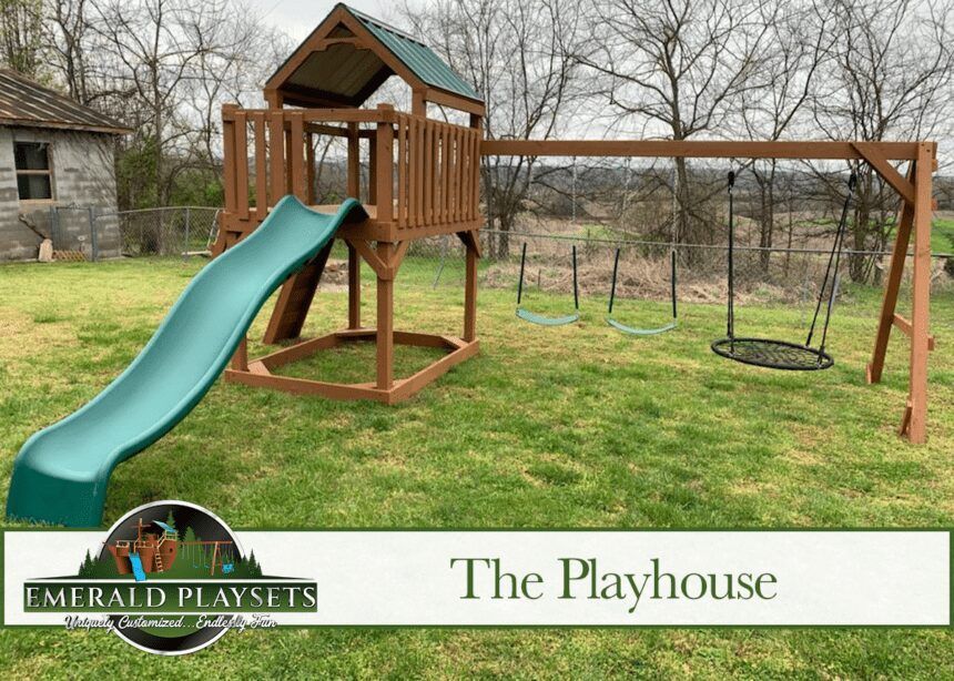 Best Swingsets for Small Yards in TN Emerald Playsets