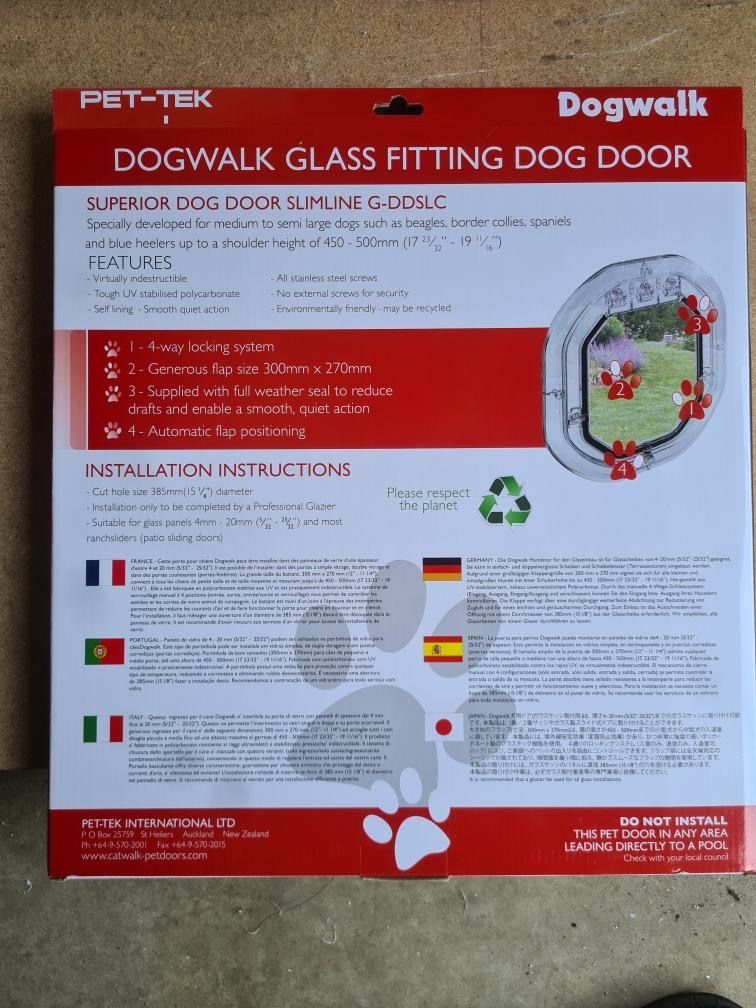 Pet Doors in Central Coast Central Coast Glass & Glazing