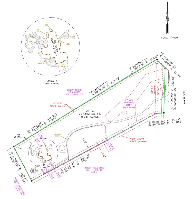Residential Westar Alamo Land Surveyors San Antonio, Texas