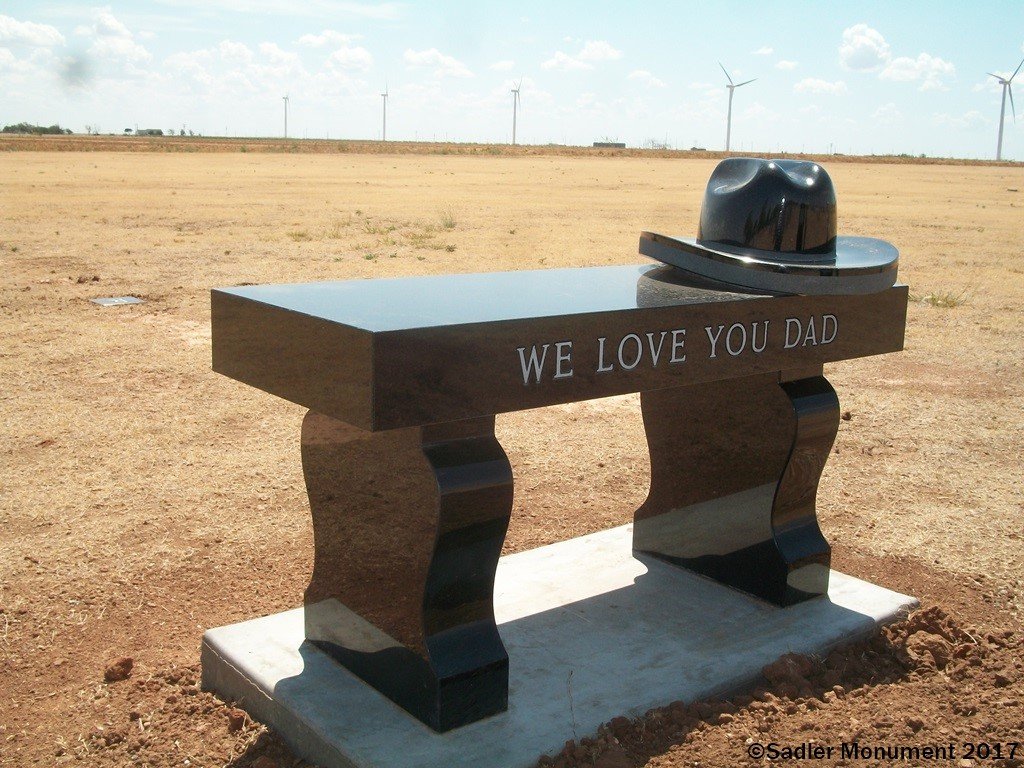 Single Headstones Sadler Monument