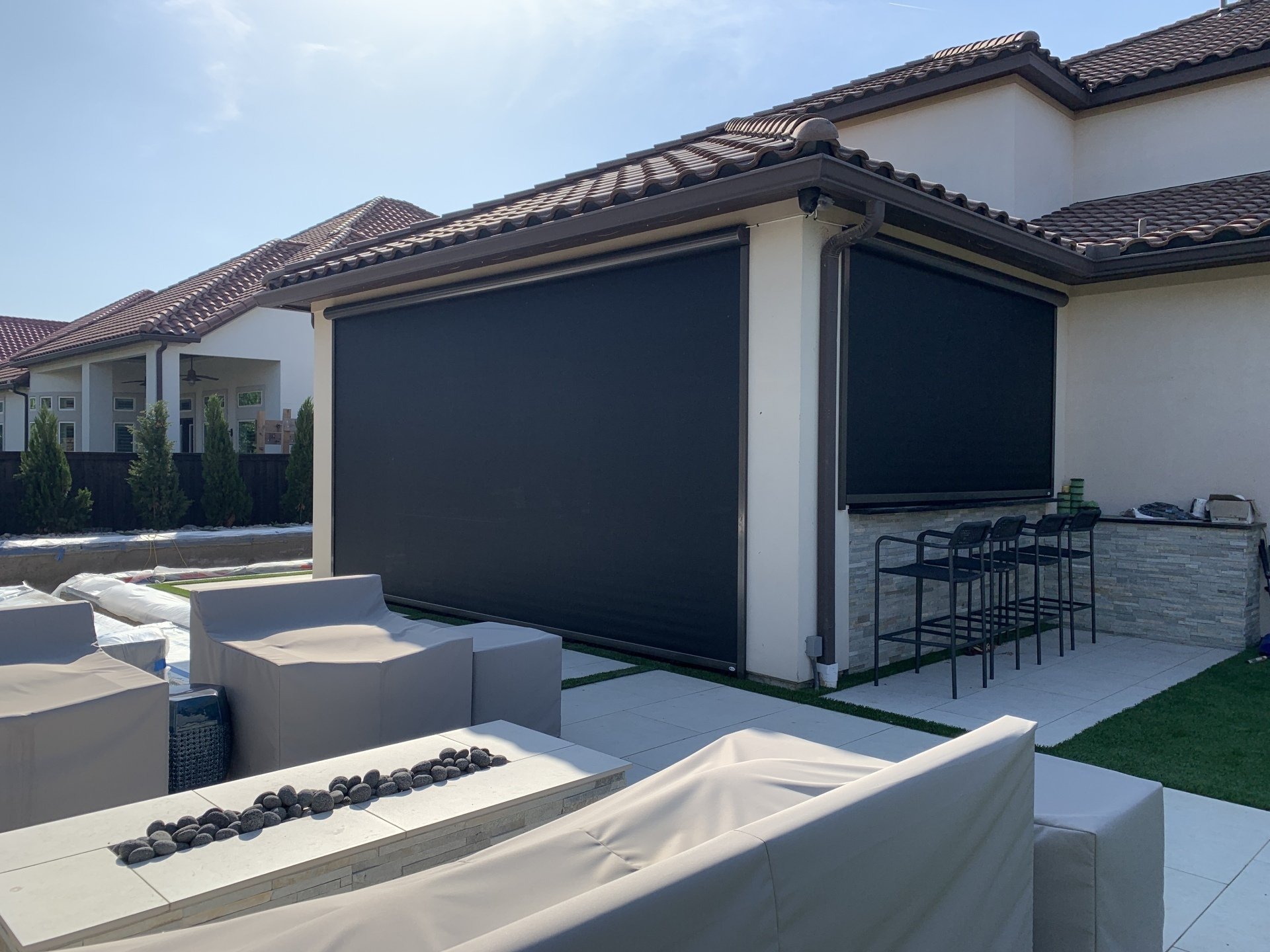 Motorized Patio Shades Patio Power Shades