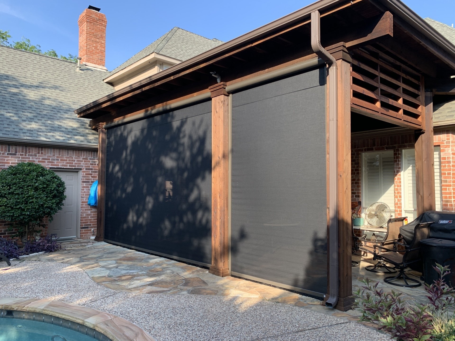 Motorized Patio Shades Patio Power Shades