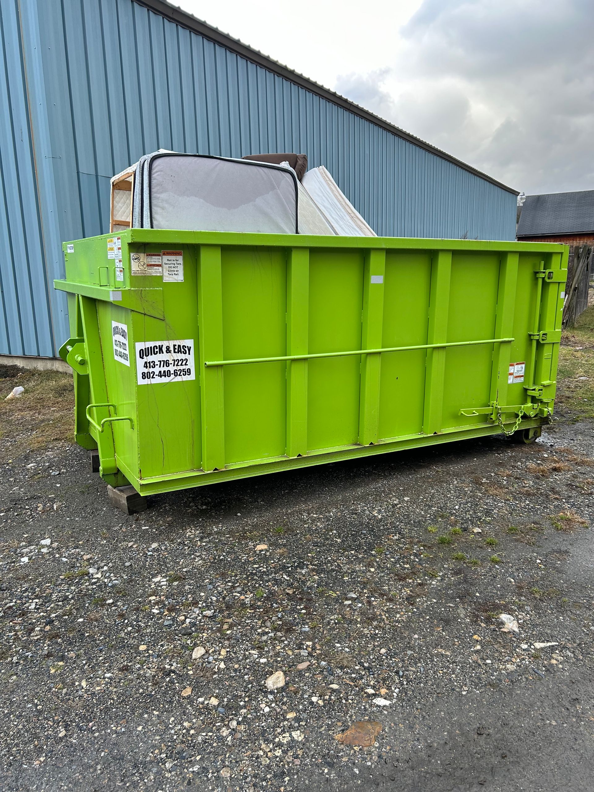 Affordable Dumpster Rental in Berkshire County, MA Bennington County, VT, Renselaer County, NY