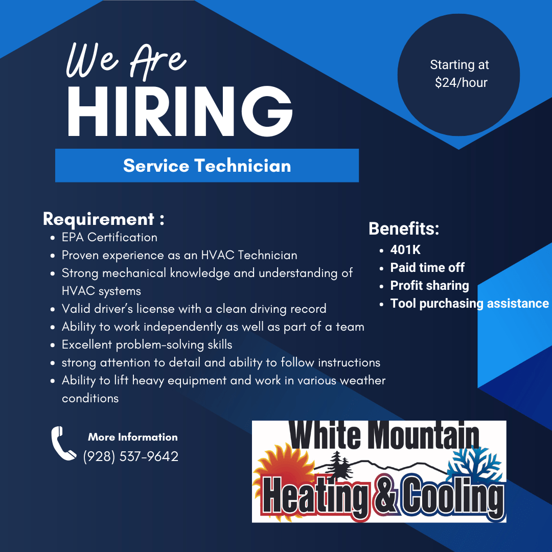 White Mountain Heating and Cooling Show Low, AZ