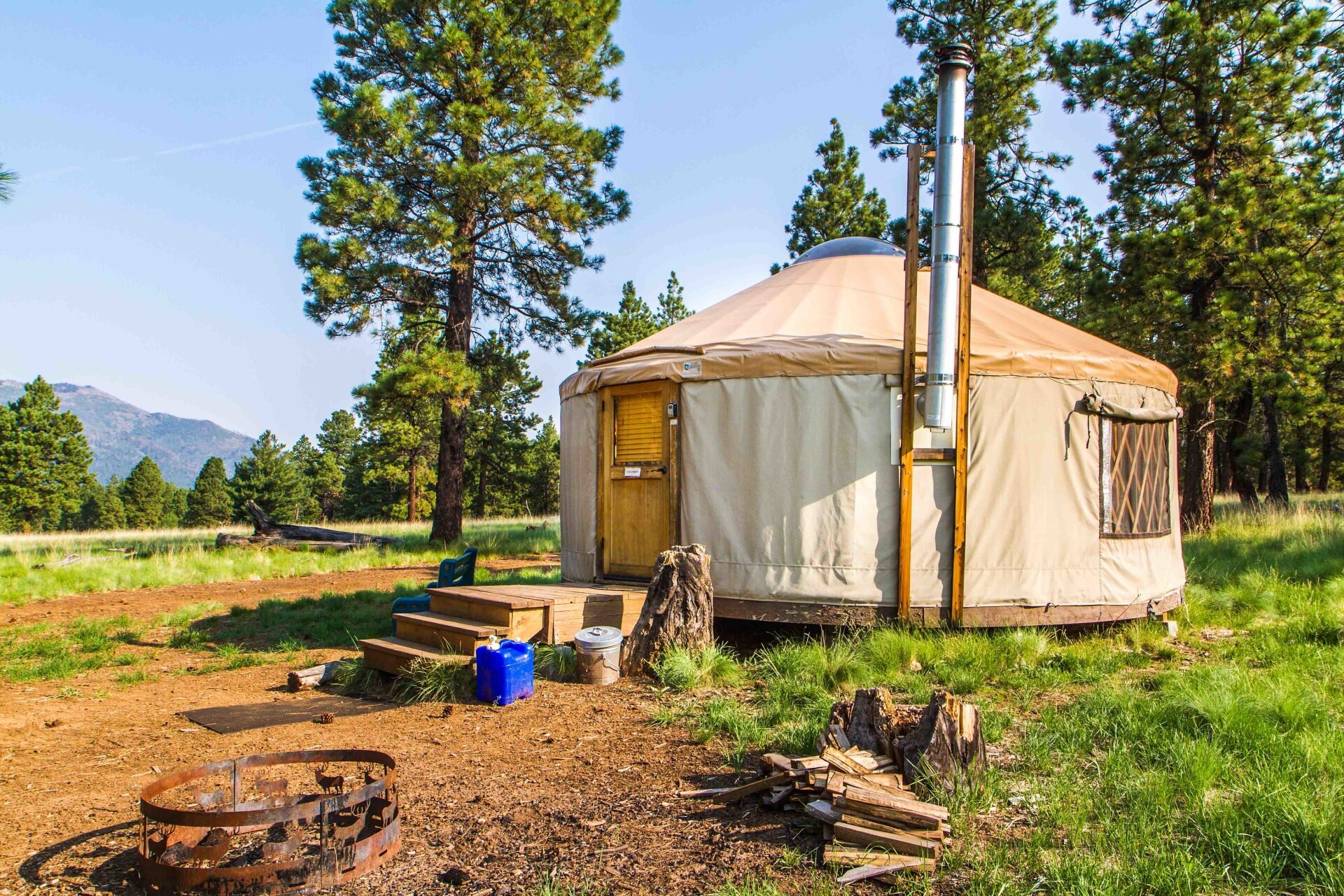 Arizona Nordic Village Large Backcountry Yurts