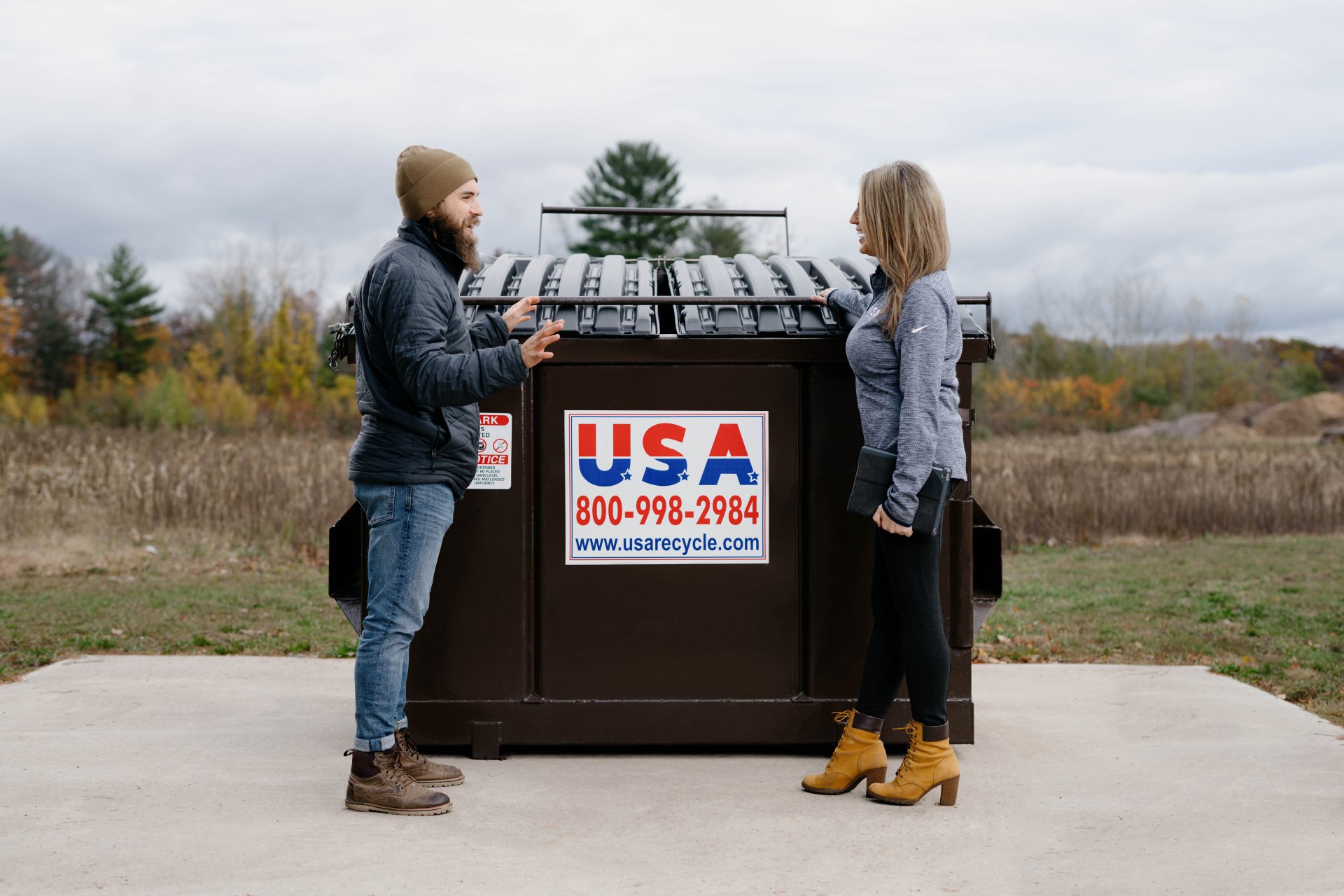 USA Waste & Recycling Dumpster Rentals CT, MA, NY Waste Disposal
