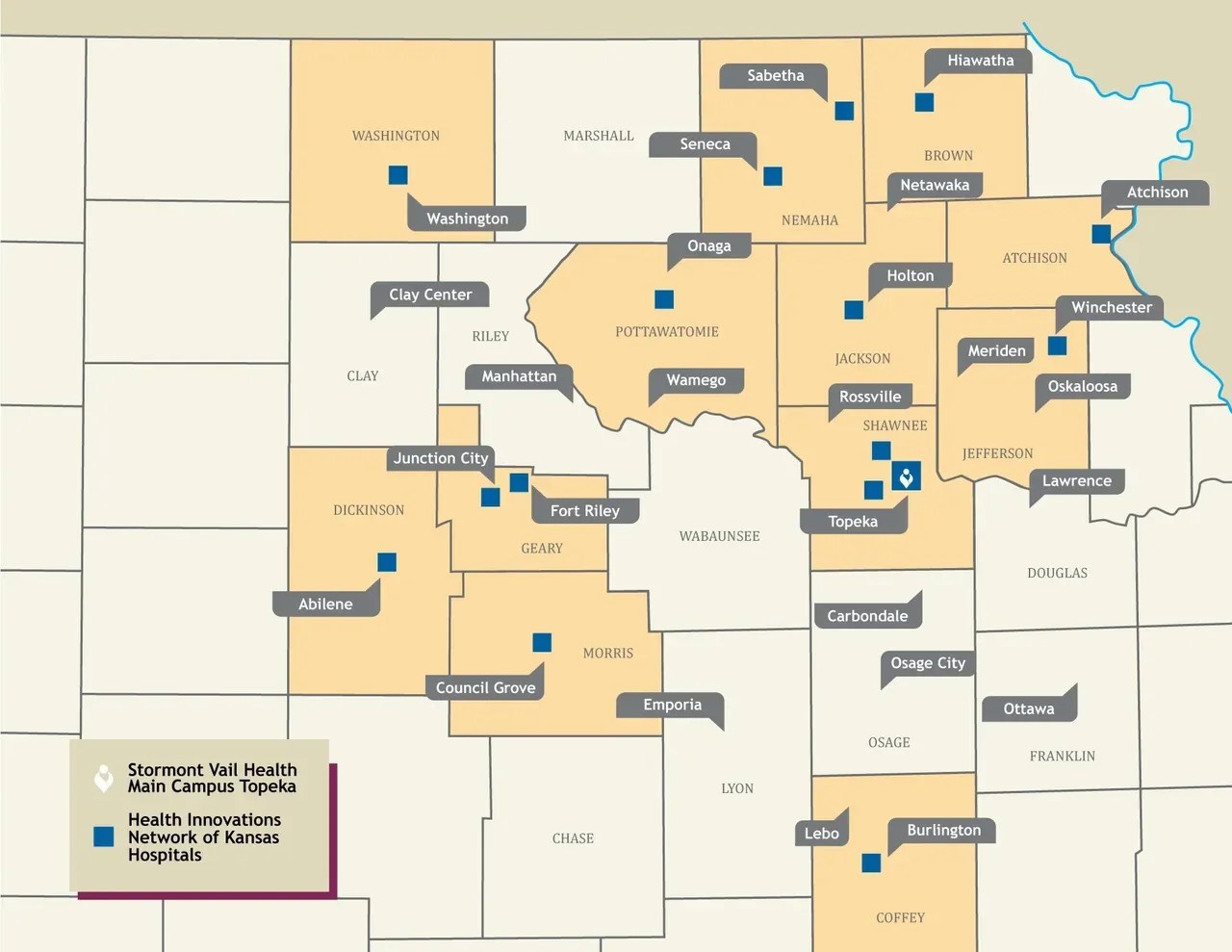 HEALTH INNOVATIONS NETWORK OF KANSAS HEALTHCARE SERVICES ABOUT