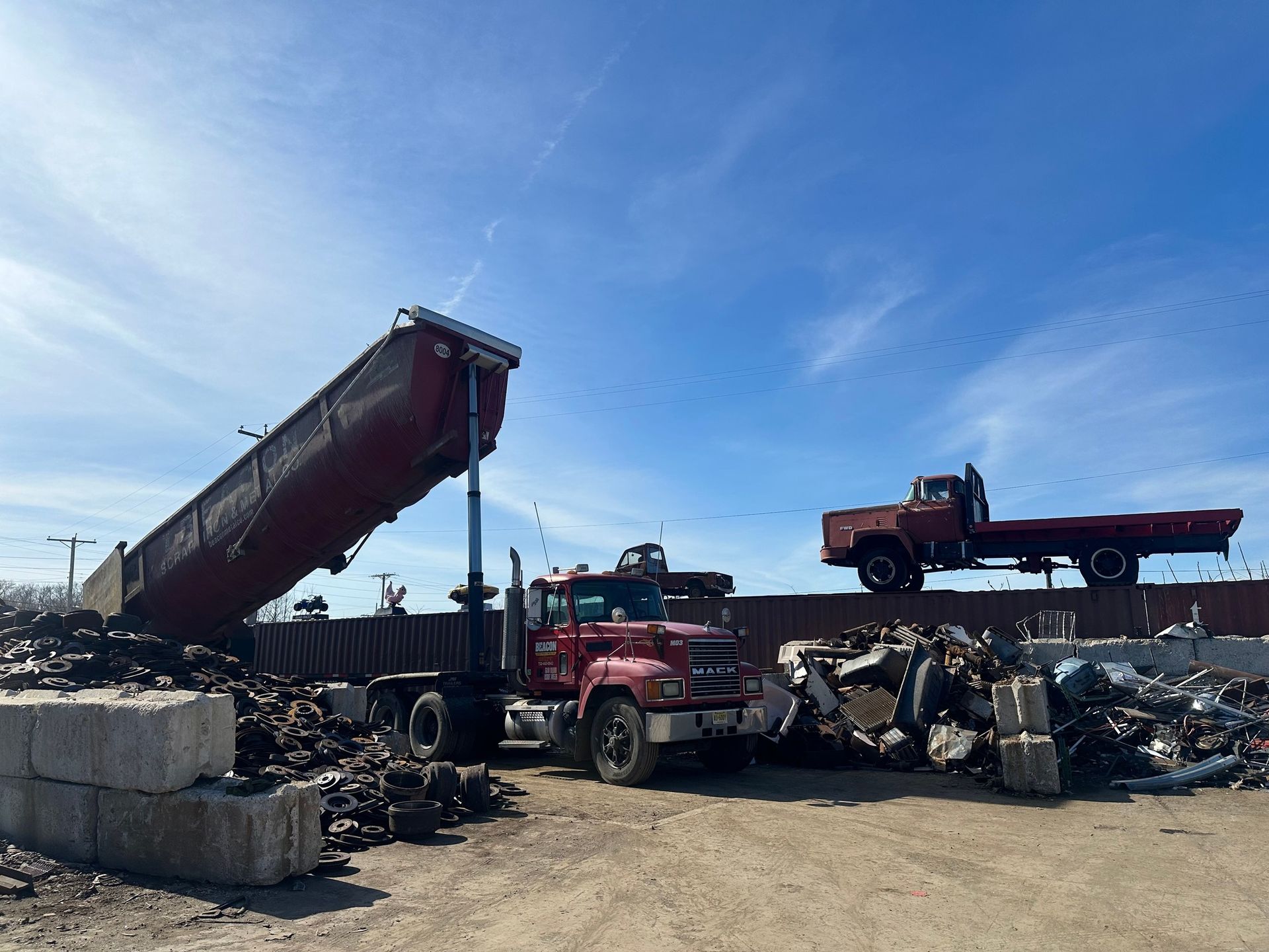 Junk Yard Freehold, NJ Beacon Scrap Metal Co Inc