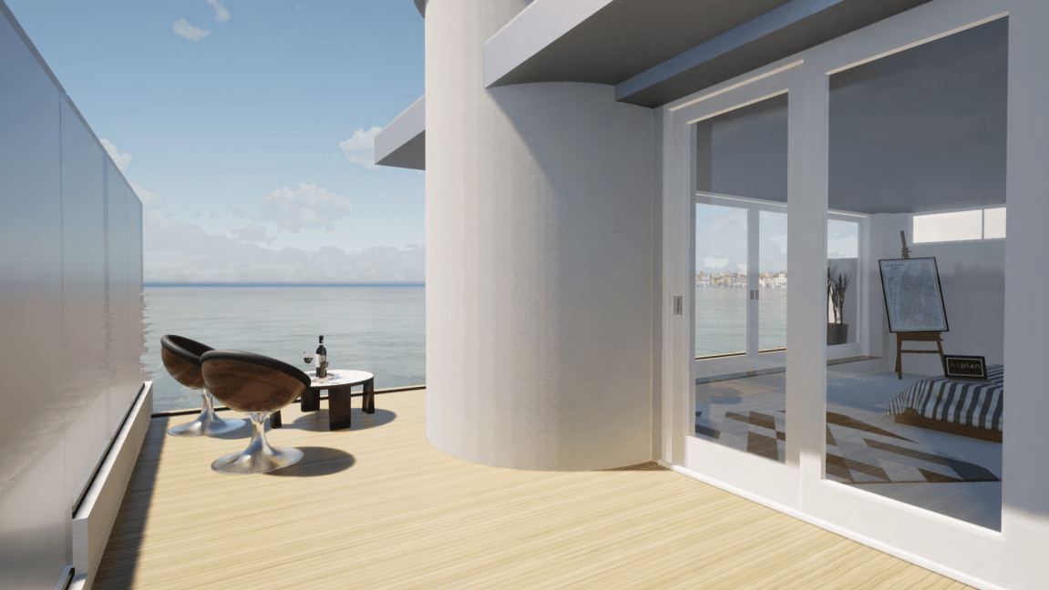 Revamped Balcony at Lagoon Road