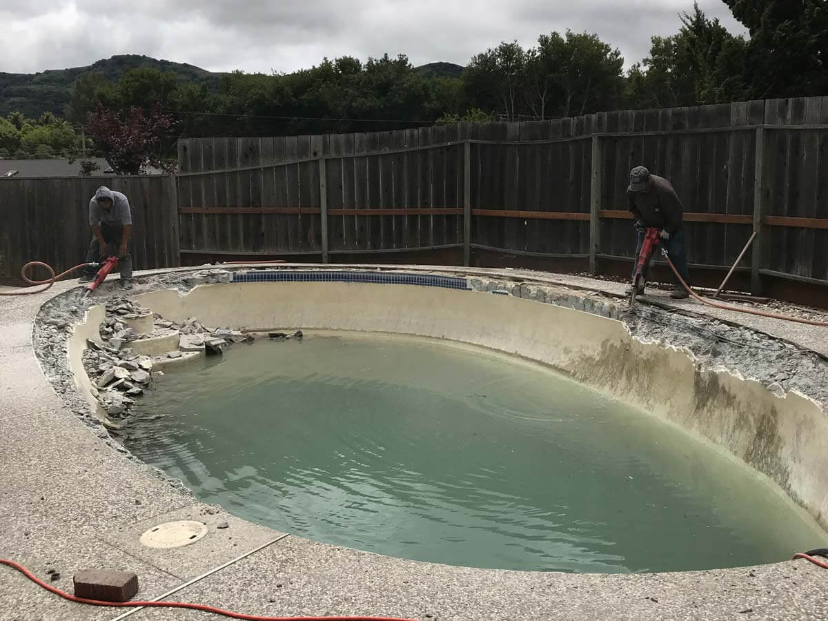 Pool Removal San Jose, CA (408) 5942024
