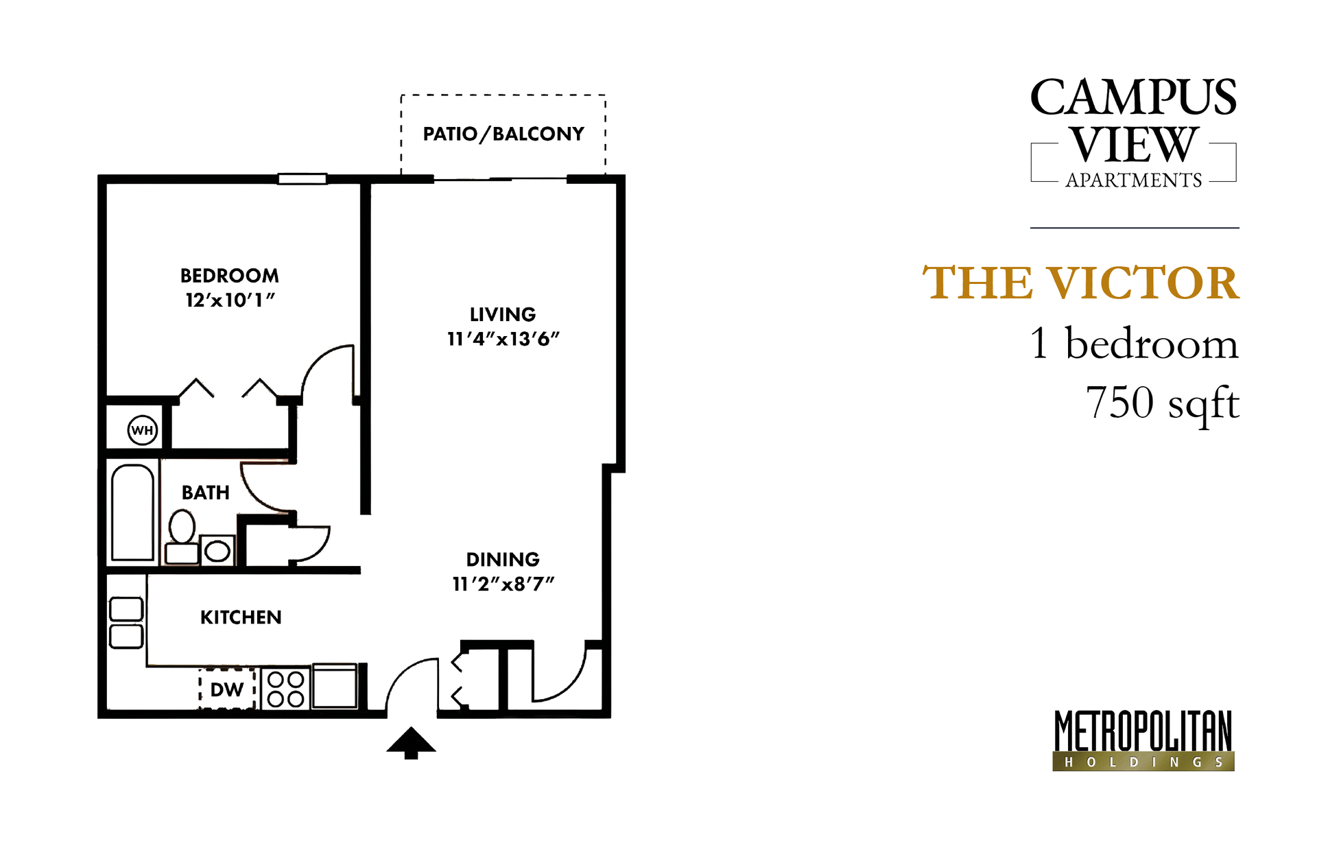 Campus View Apartments 1 & 2 Bedroom Rentals NKU