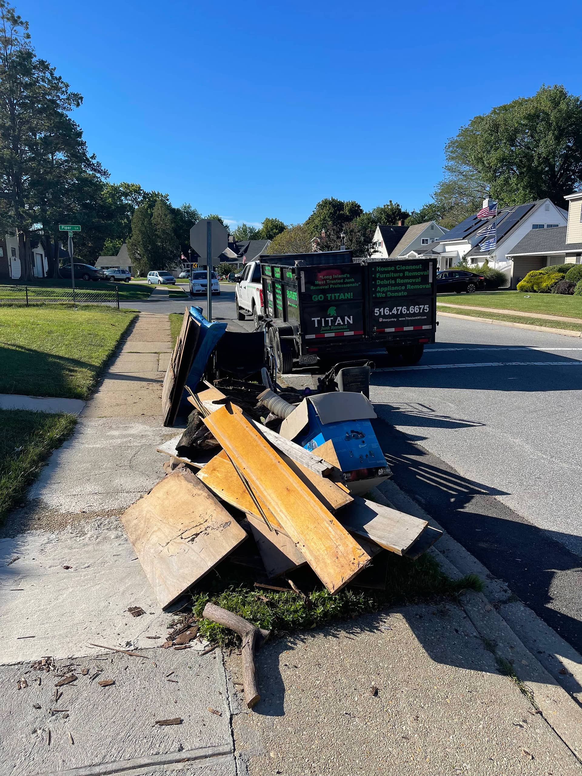 Titan Junk Removal Gallery Before & After Photos of Our Work