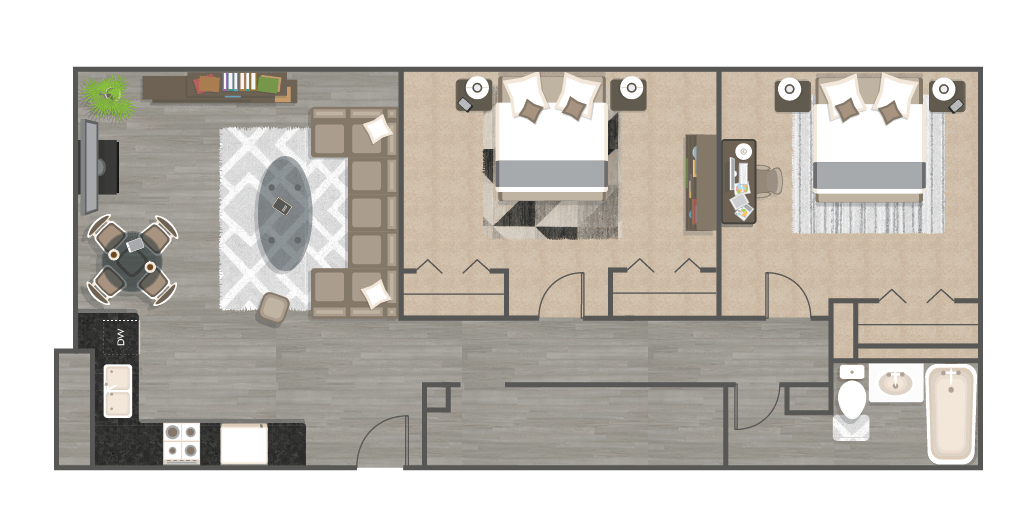 River West Flats Downtown Indianapolis Apartments