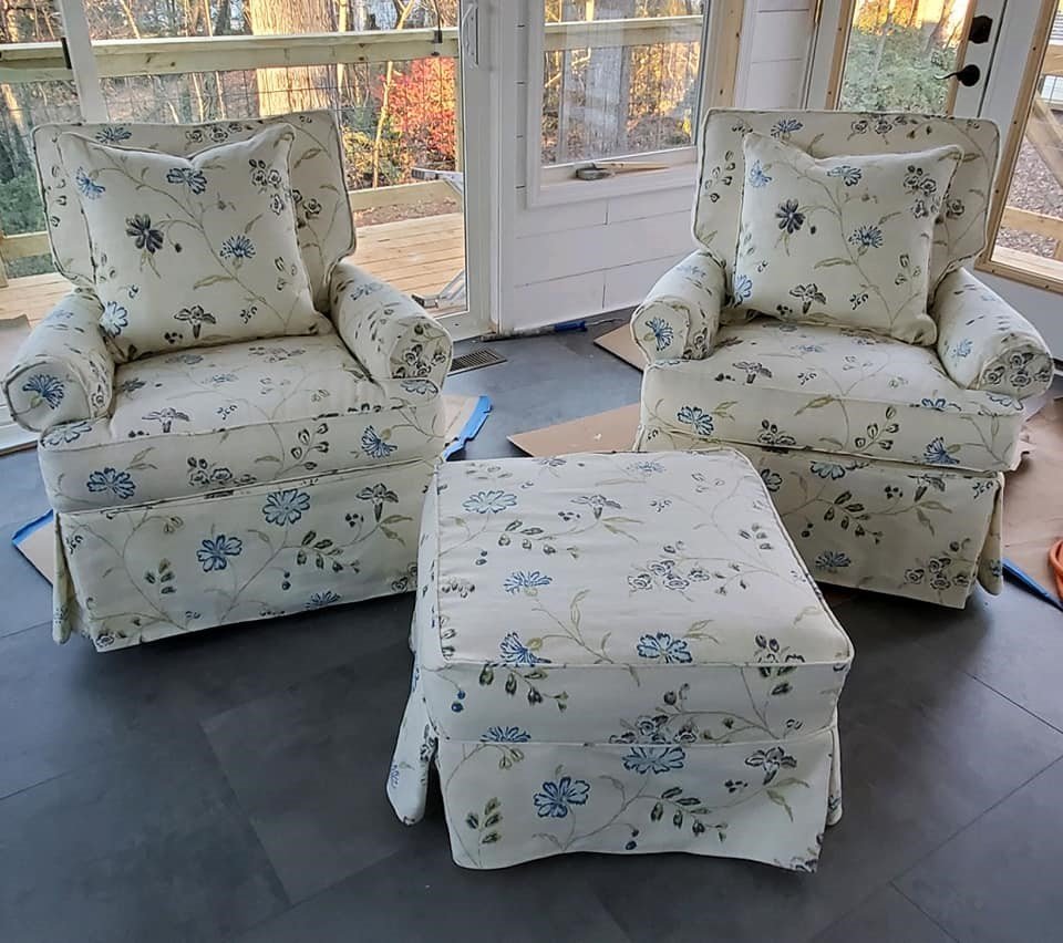 Readymade & Custom Slipcovers Otto, NC Christine's Home Decor