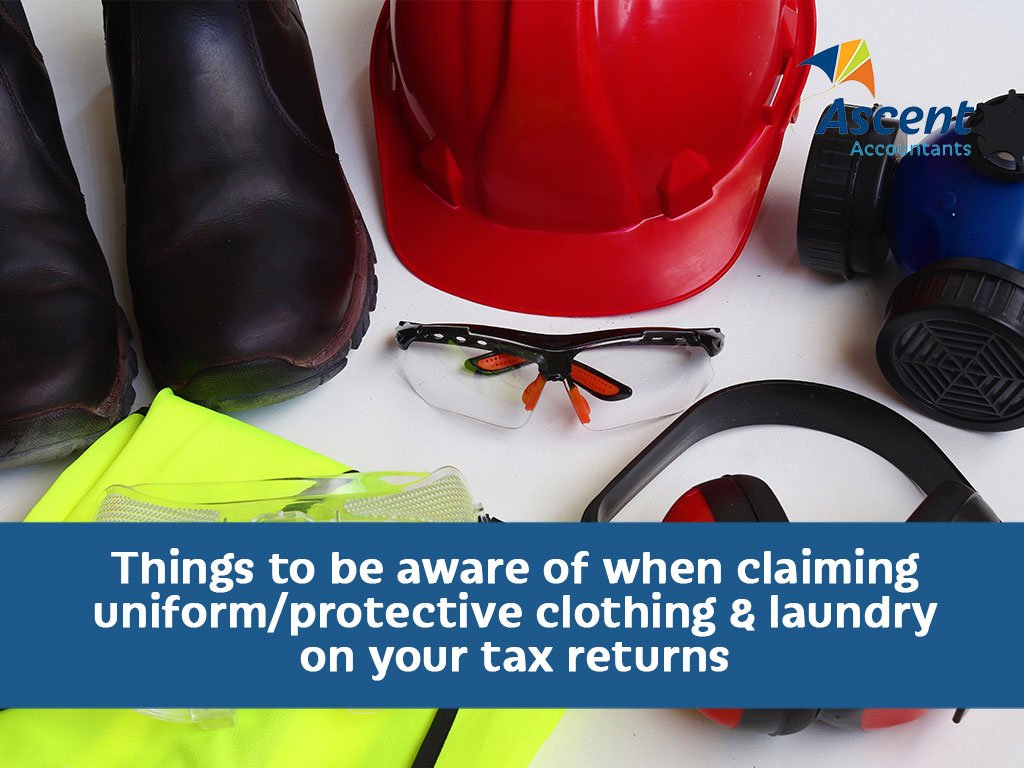 Things to be aware of when claiming uniform/protective clothing