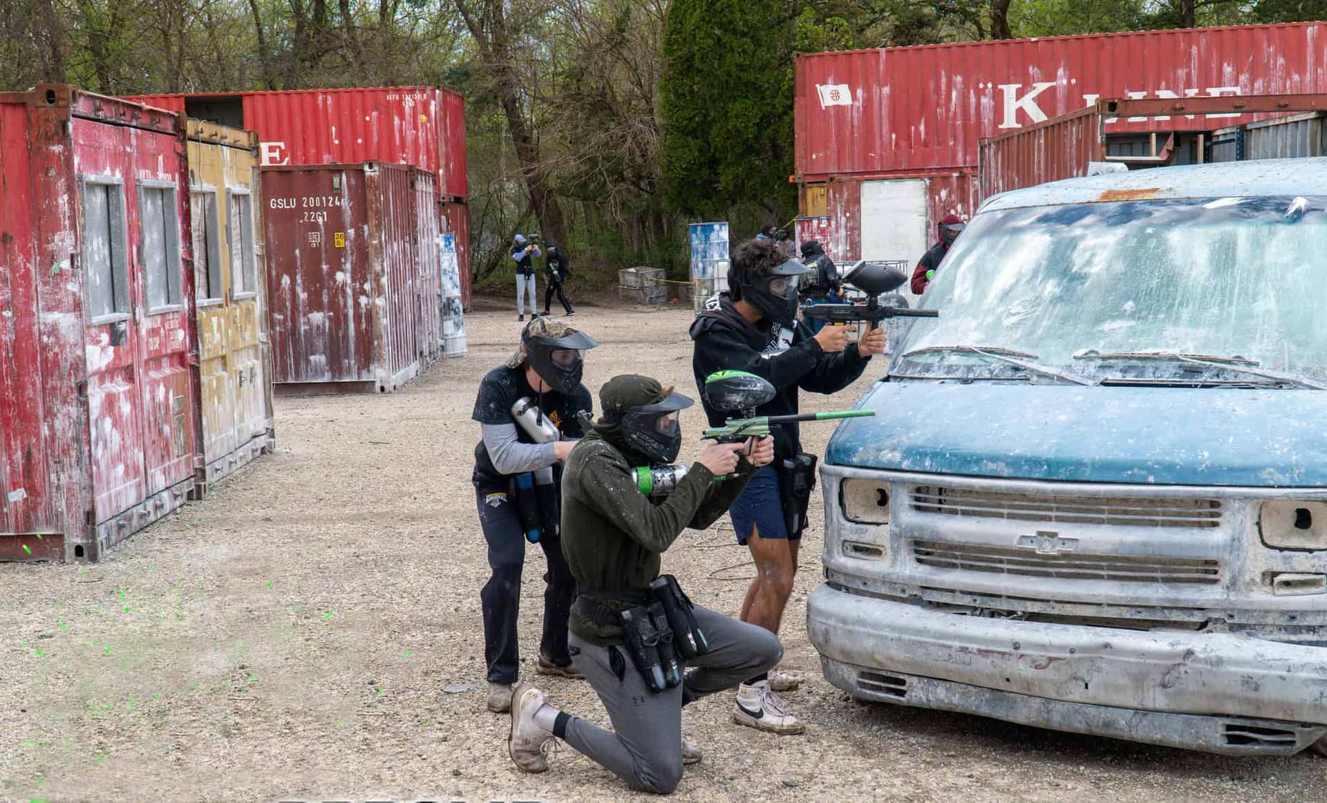 Private Parties Paintball Explosion