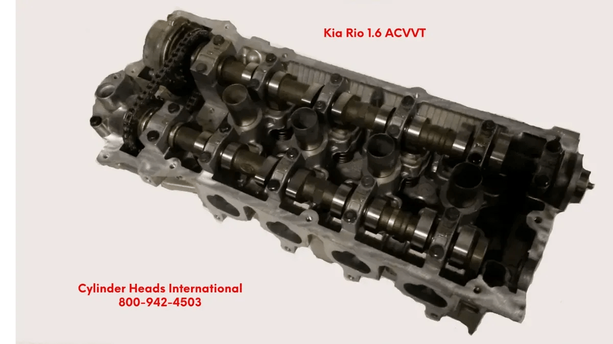 KIA RIO 1.6 LITER REBUILT CYLINDER HEAD 20062011 ACVVT