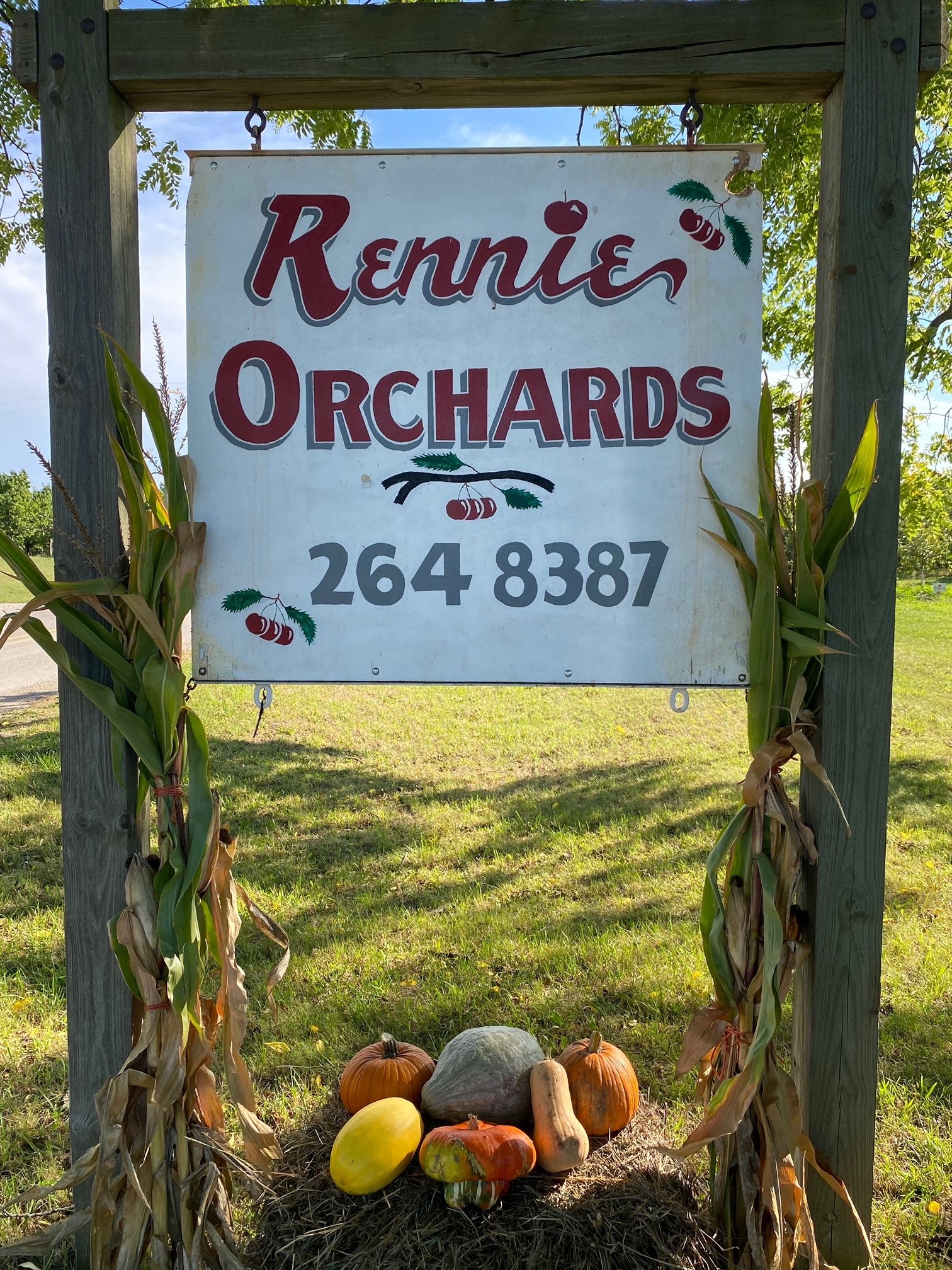 Rennie Orchards farm activites summary and location